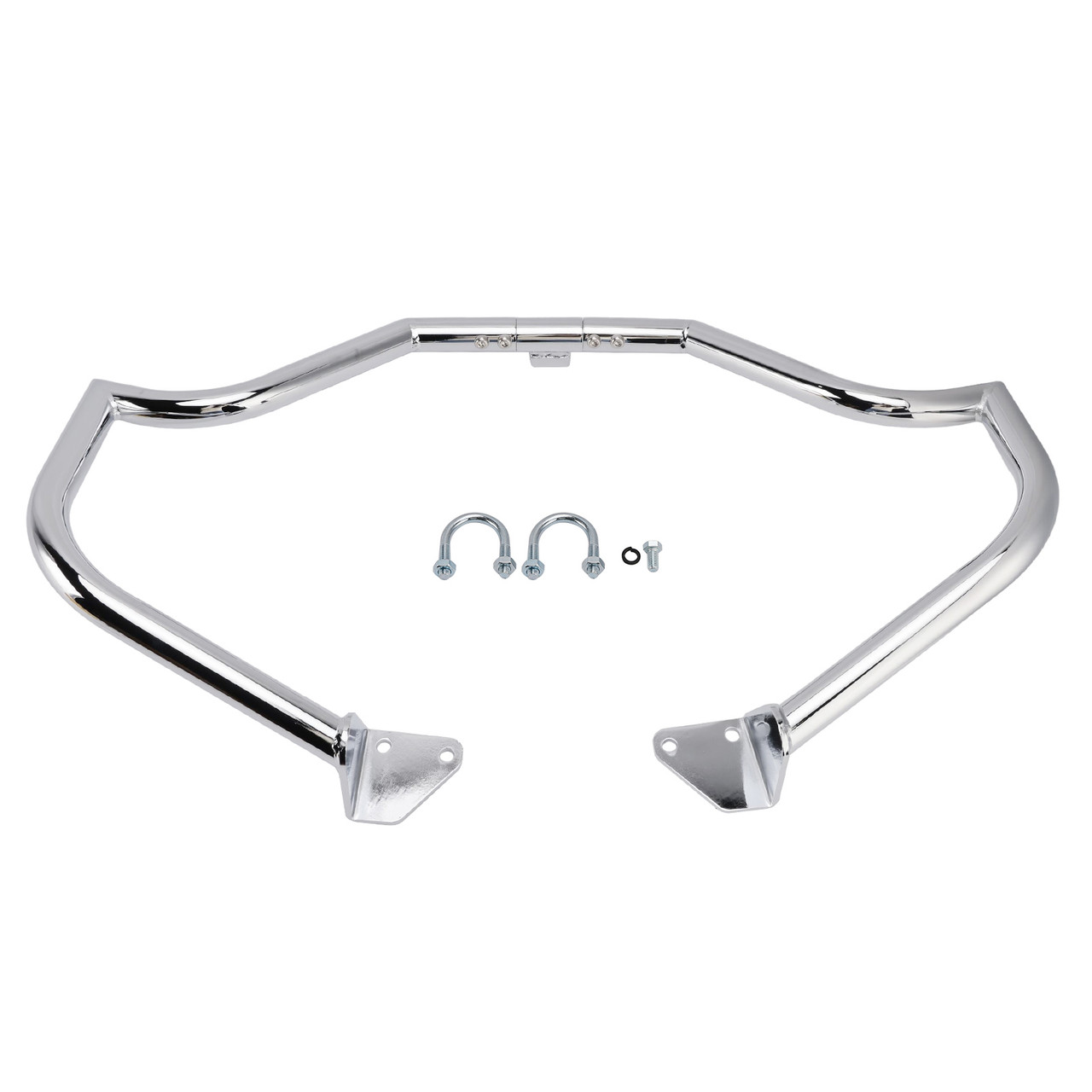 2006-2017 Wide Glide FXDWG Engine Guard Crash Bar Frame Protector Bumper Chrome Generic