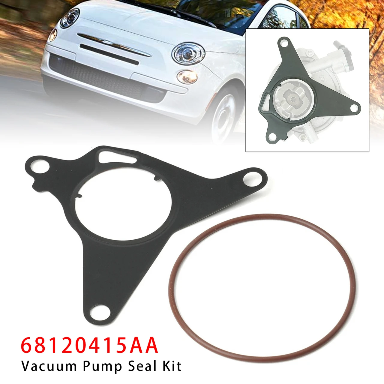 2009-2014 Lancia Delta III Vacuum Pump Seal Kit 68120415AA Generic