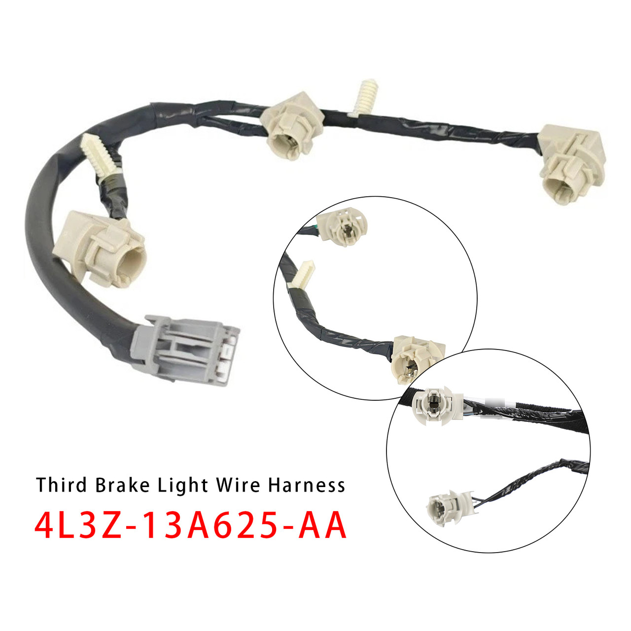 2007-2010 Ford Explorer Sport Trac 3rd Third Brake Light Wire Harness 4L3Z-13A625-AA Generic