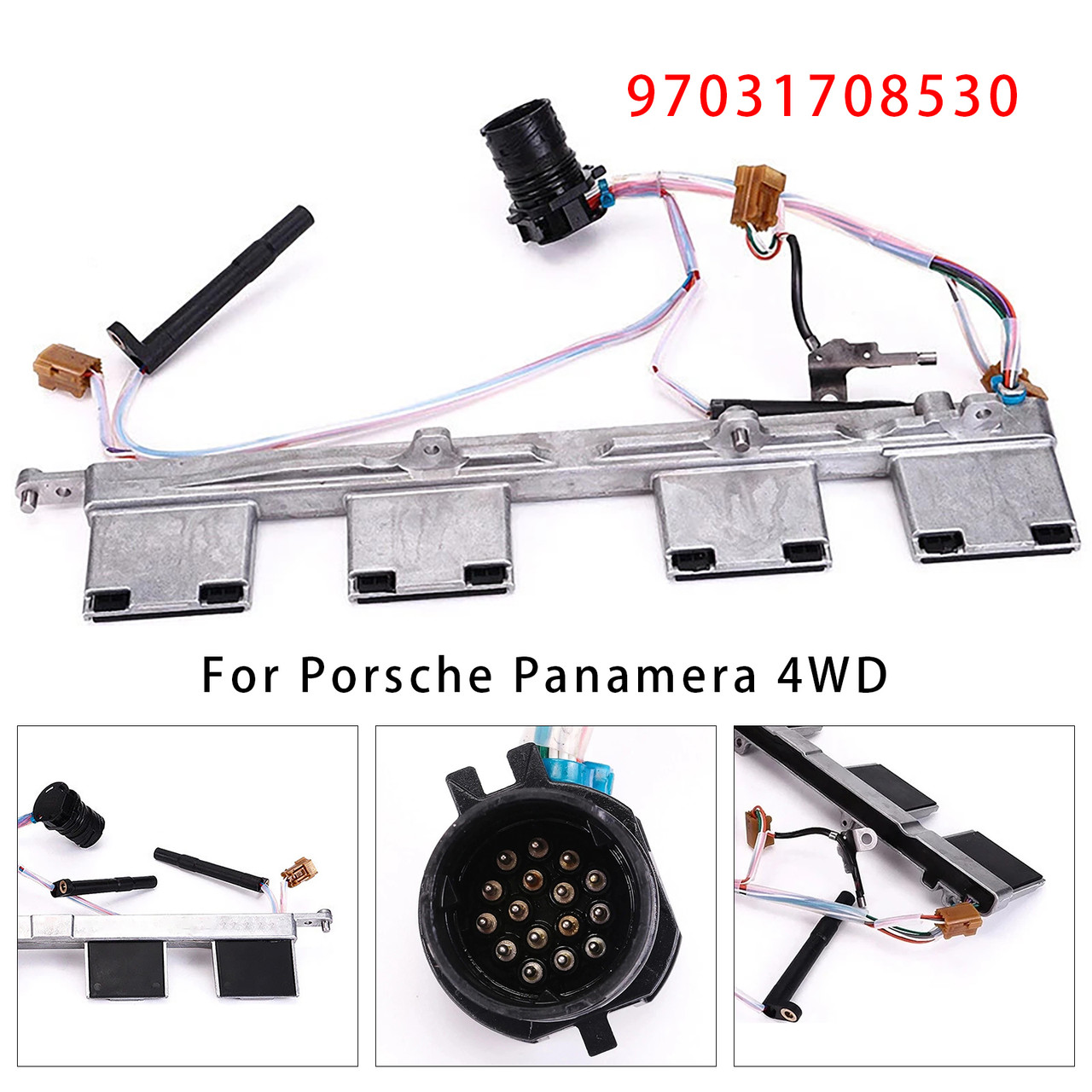 Porsche Panamera 4WD Transmission Systems PDK Gear Switch Sensor 97031708530 Generic