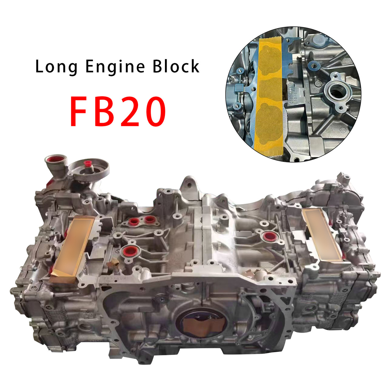 2012-2014 Subaru IMPREZA CROSSTREK 2.0L FB20 Engine Assembly Long Engine Block Generic