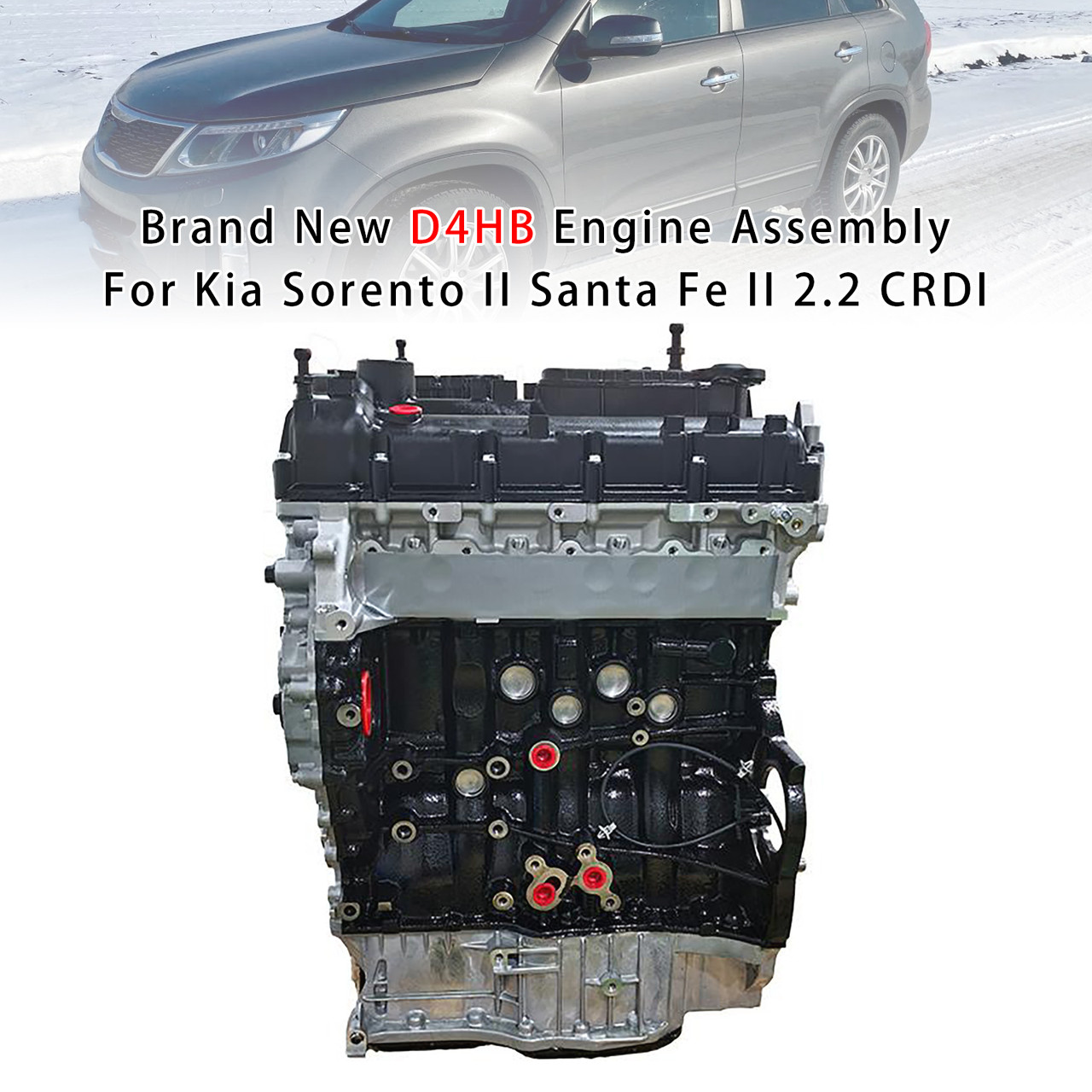KIA SORENTO II SANTA FE II 2.2 CRDI Brand New D4HB Engine Assembly Generic