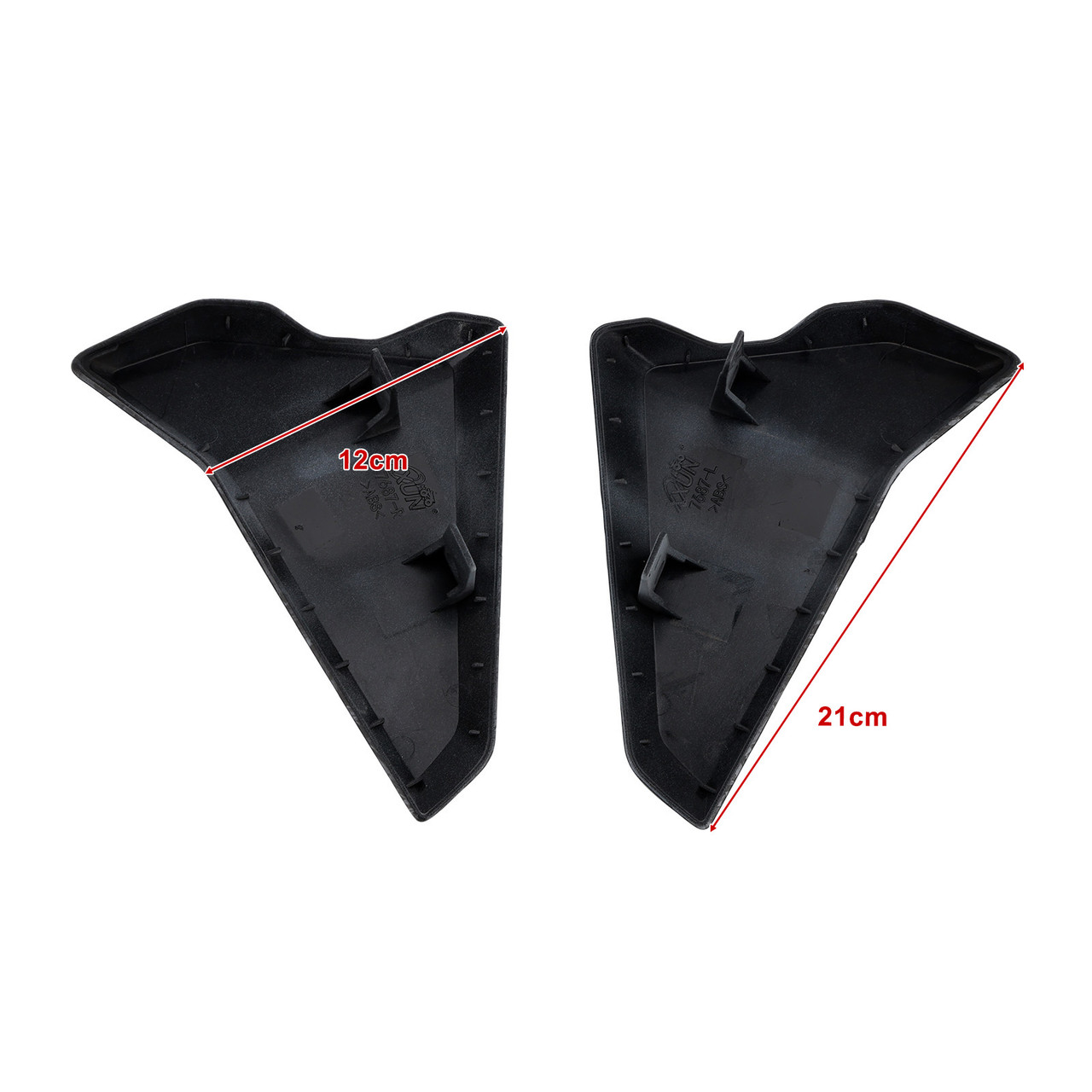 2023-2025 Triumph Street Triple 765 R/RS Radiator Cover Panel Carbon like Generic