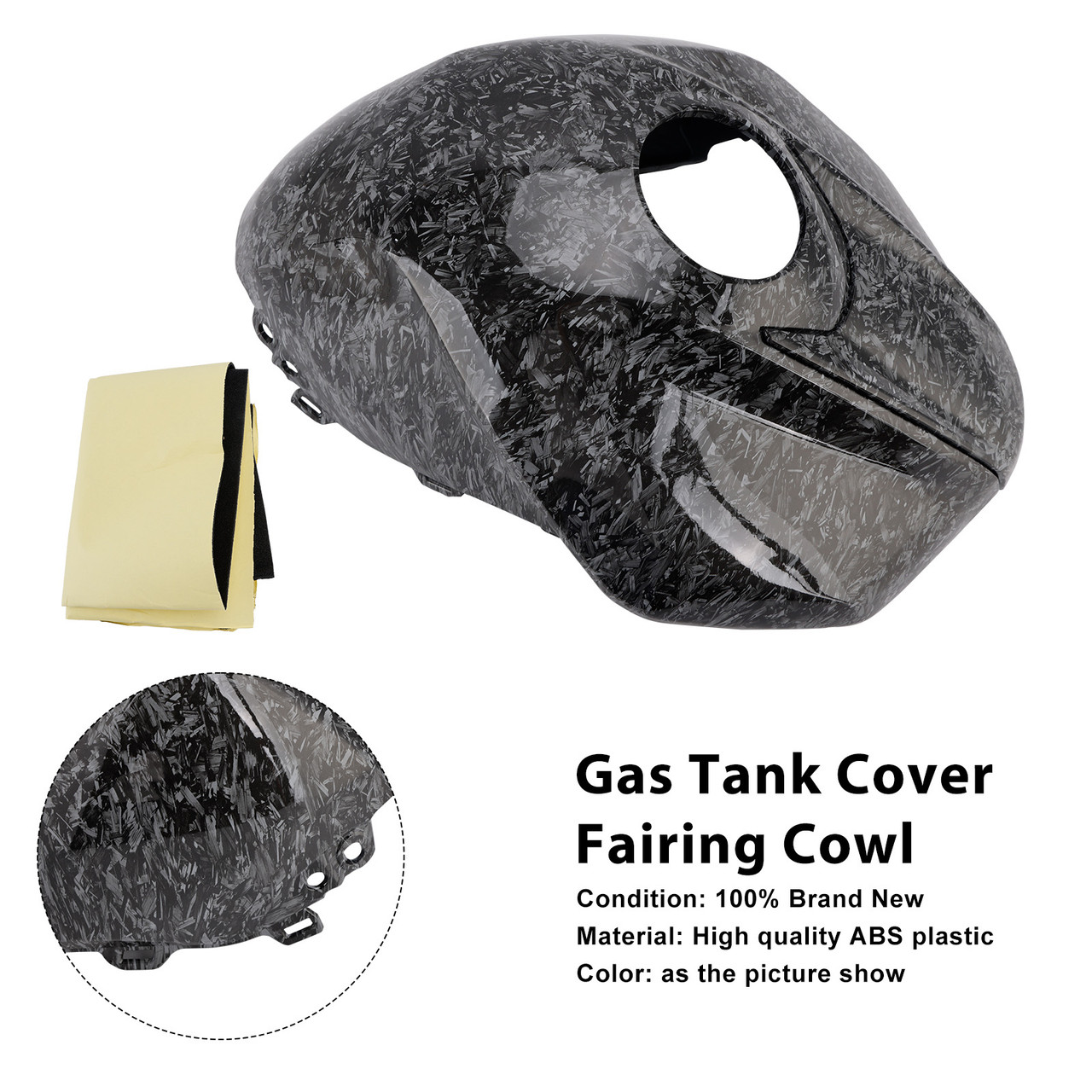 2023-2025 Triumph Street Triple 765 R/RS Gas Tank Cover Fairing Cowl Forge Generic