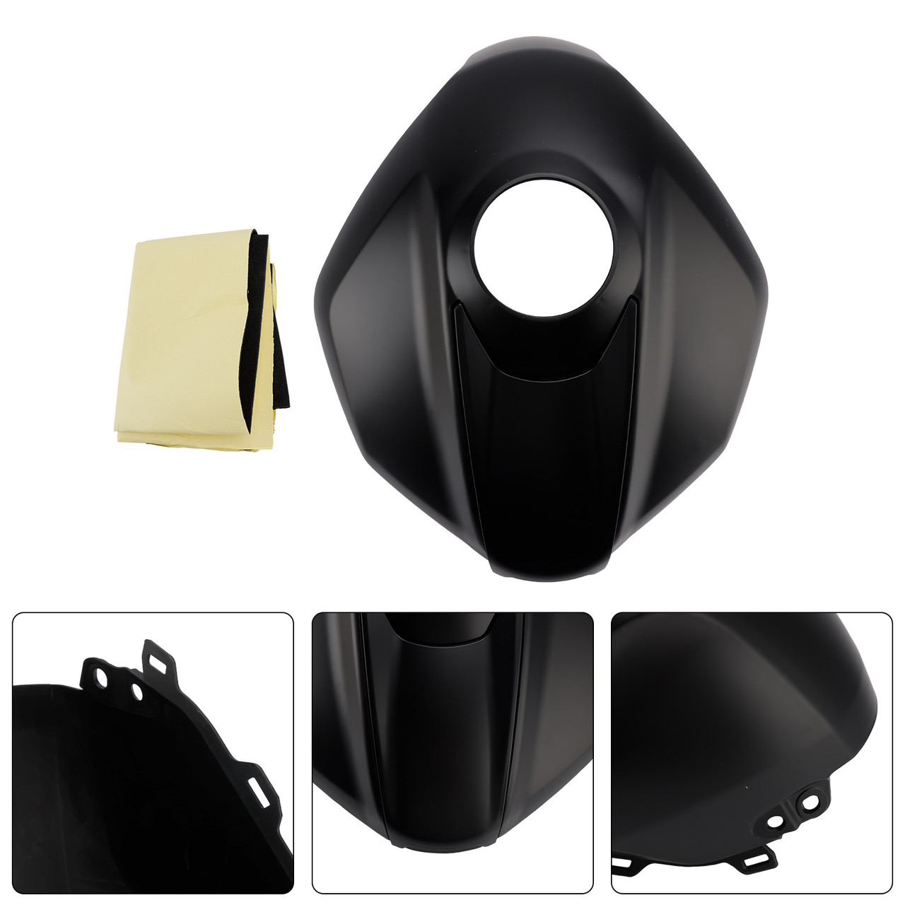 2023-2025 Triumph Street Triple 765 R/RS Gas Tank Cover Fairing Cowl Matte Black Generic