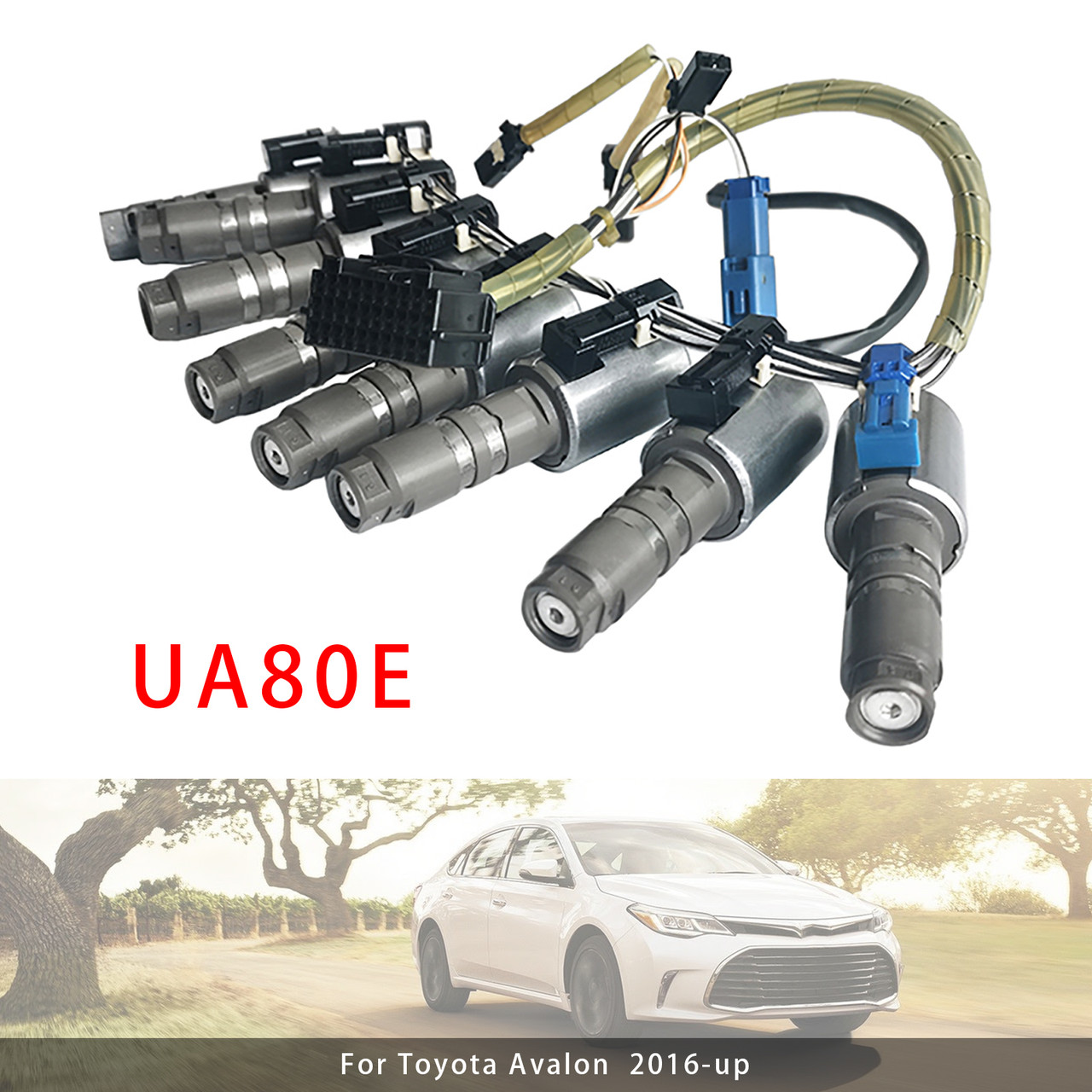2016-up Toyota Highlander 9PCS UA80E Auto Transmission Solenoids Generic