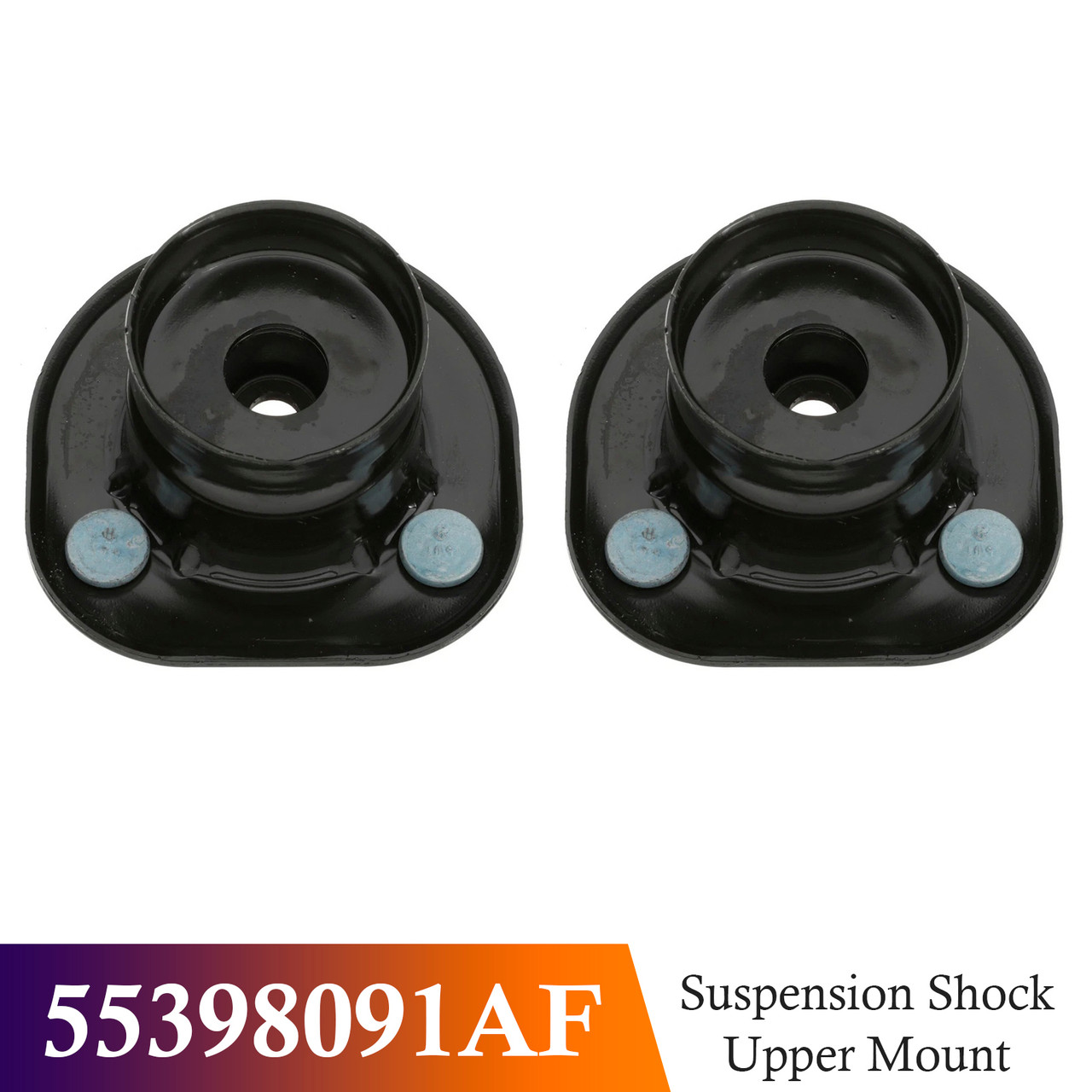 2006-2024 Ram 1500 2PCS Suspension Shock Upper Mount 55398091AF 55398091AE Generic