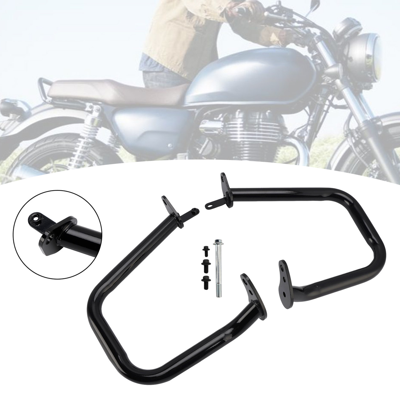 2021-2025 HONDA CB250 Engine Guard Crash Bar Frame Protector Bumper Generic