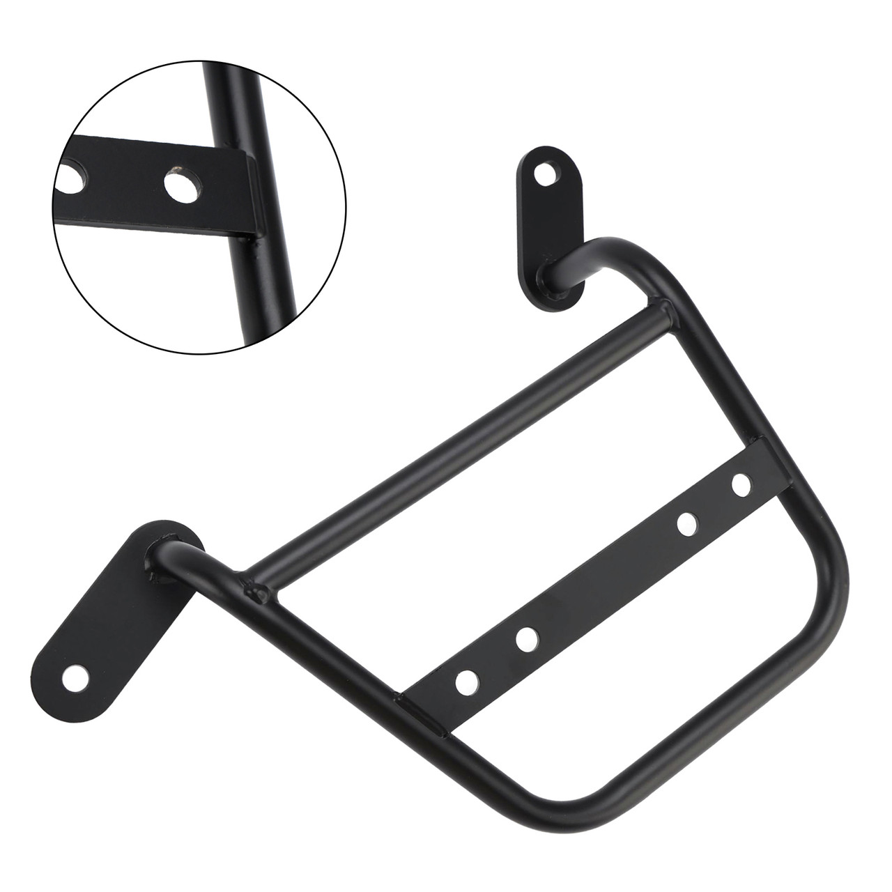 2022-2025 HONDA GB350S GB350RS Left Luggage Rack Side Saddle Bag Mount Bracket Black Generic