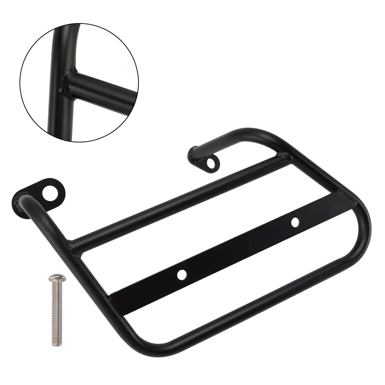 2019-2025 HONDA Super Cub C125 Luggage Rack Side Saddle Bag Mount Bracket Left Generic