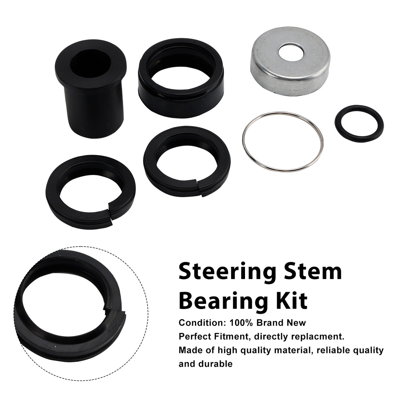 1987-2014 Suzuki LT230E LT500R LT-A400 LT-Z400 Steering Stem Bearing Kit PWSSK-K06-400 Generic