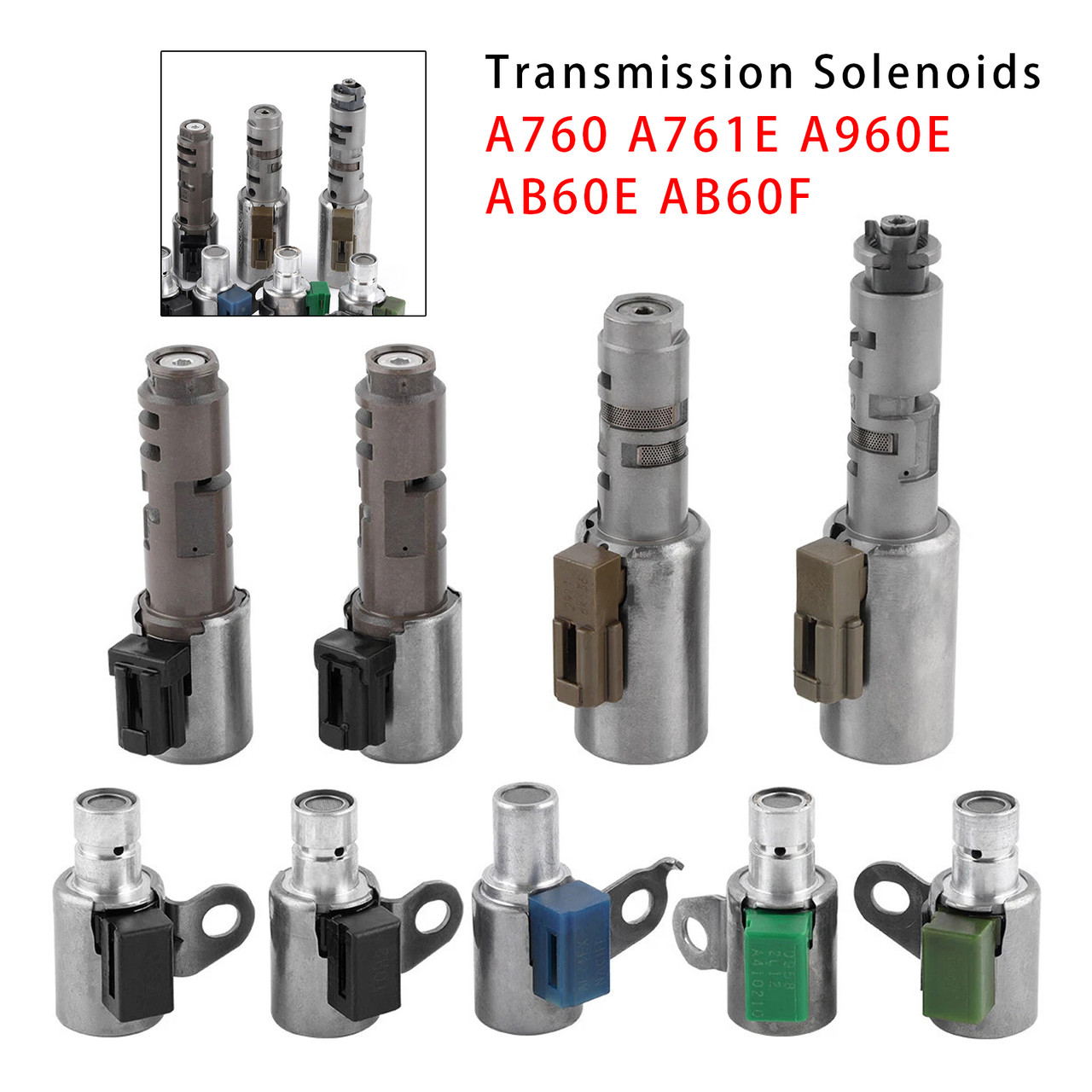 2005-2011 LEXUS GS300 IS300 9X Transmission Shift Solenoids A760 A761E A960E AB60E AB60F GS300 Generic