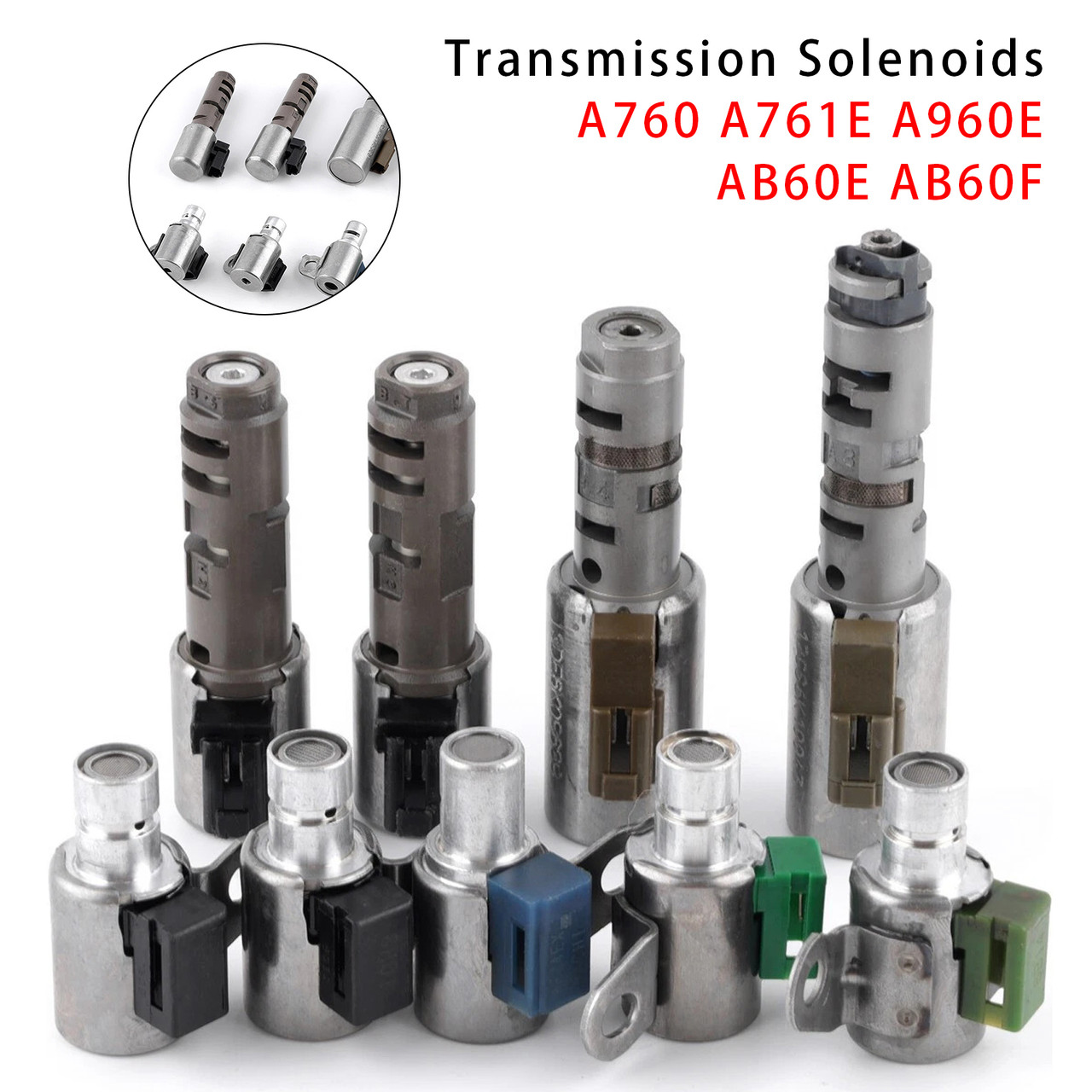 2005-2011 LEXUS GS300 IS300 9X Transmission Shift Solenoids A760 A761E A960E AB60E AB60F GS300 Generic