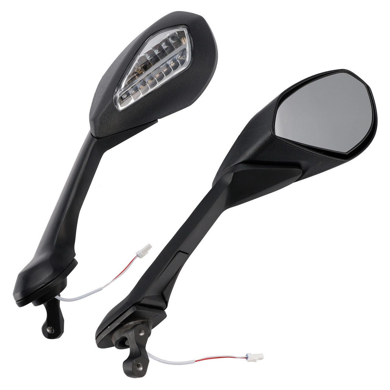 2017-2020 Ducati Supersport 939/ S Rear View Mirrors with Turn Signal Left and Right Black Generic