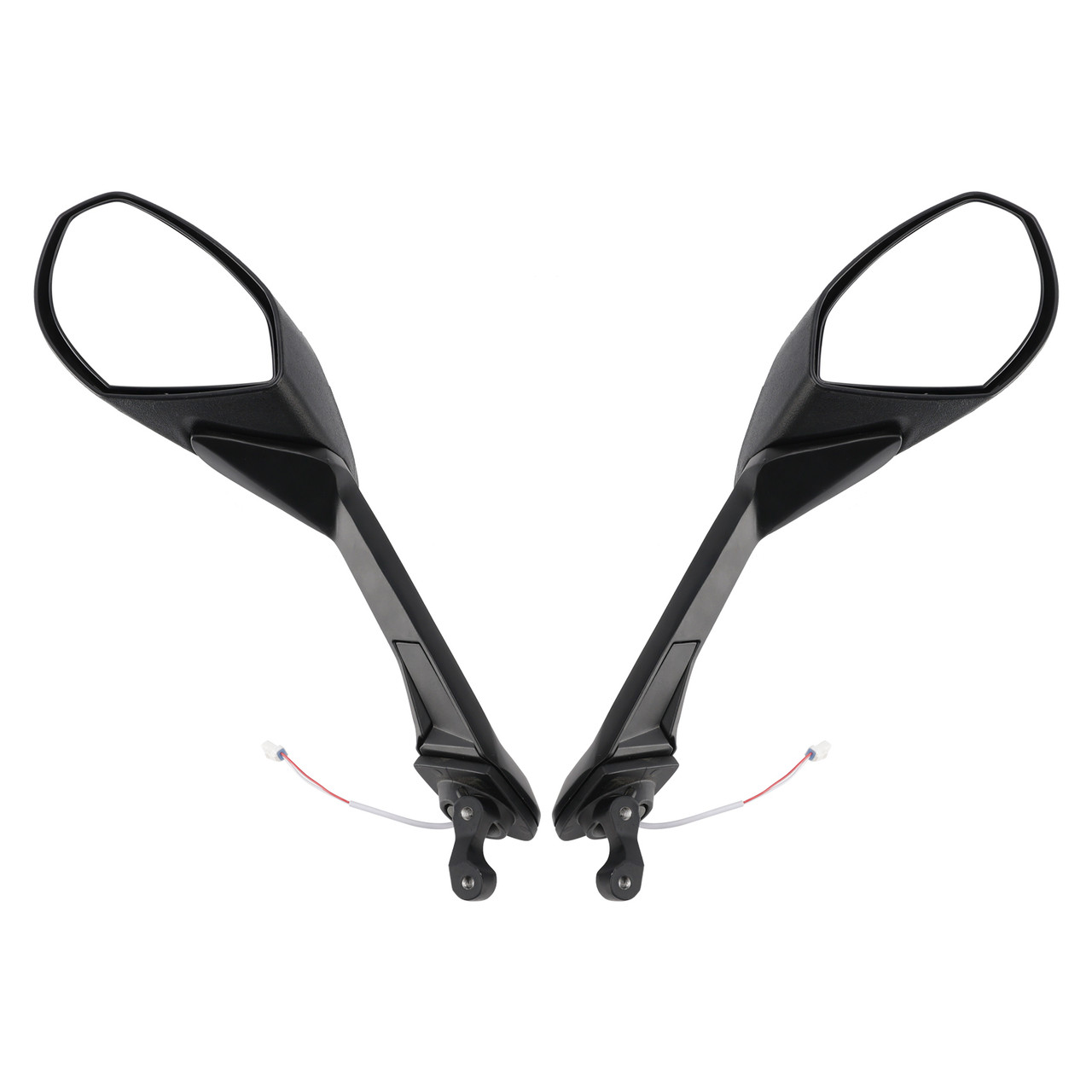 2017-2020 Ducati Supersport 939/ S Rear View Mirrors with Turn Signal Left and Right Black Generic