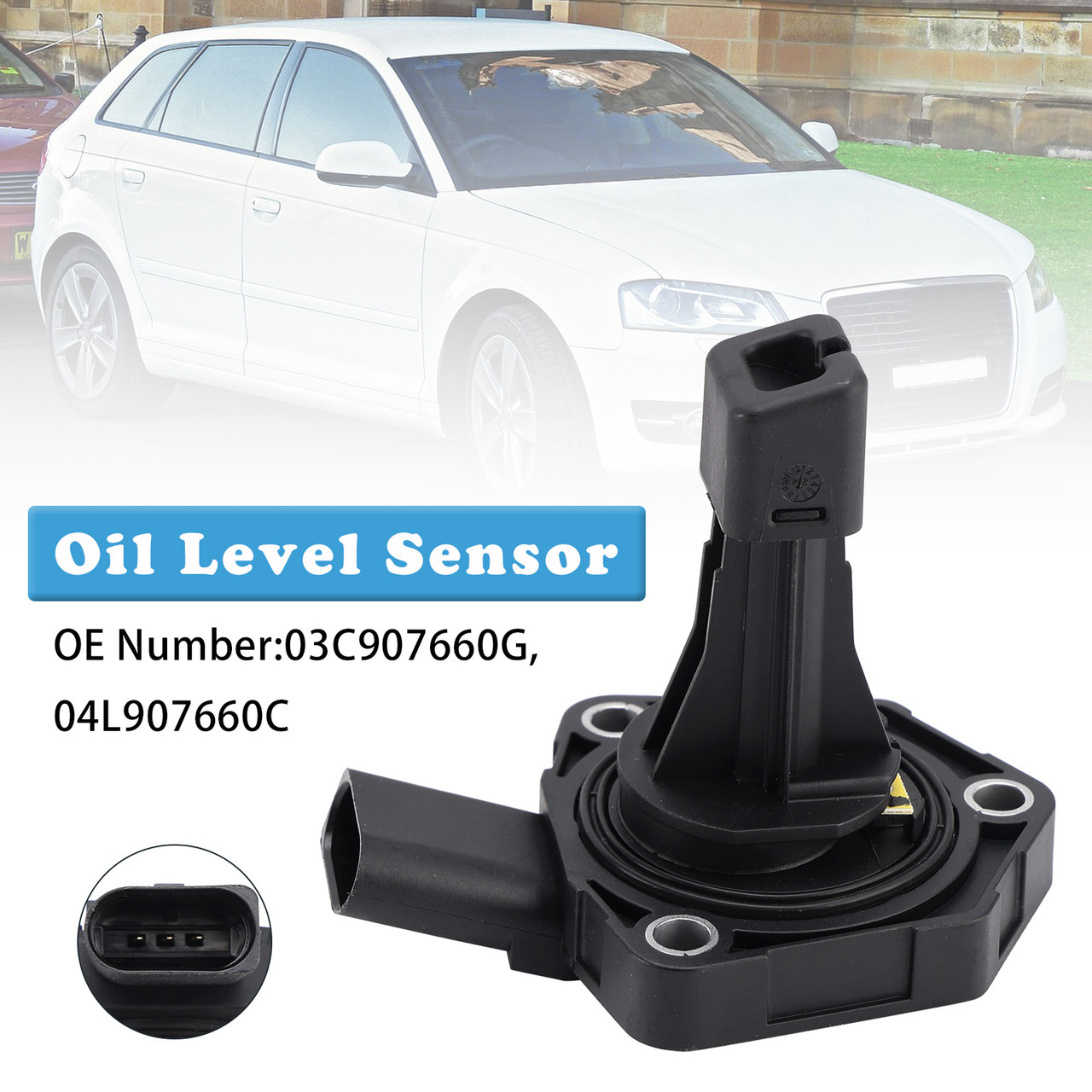 2003-2020 Audi A1 A3 A5 A6 Oil Level Sensor 04L907660C Generic