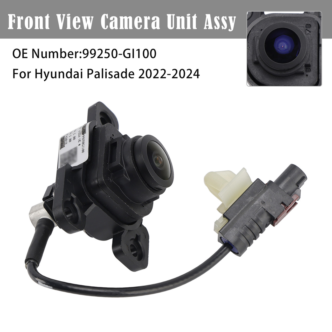 2022-2024 Hyundai Palisade Front View Camera Unit Assy 99250-GI100 Generic