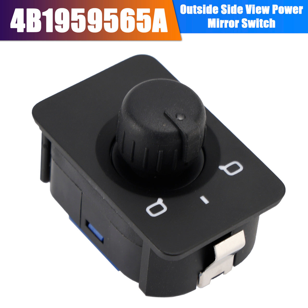 1998-2001 Audi A6 Outside Side View Power Mirror Switch 4B1959565A Generic