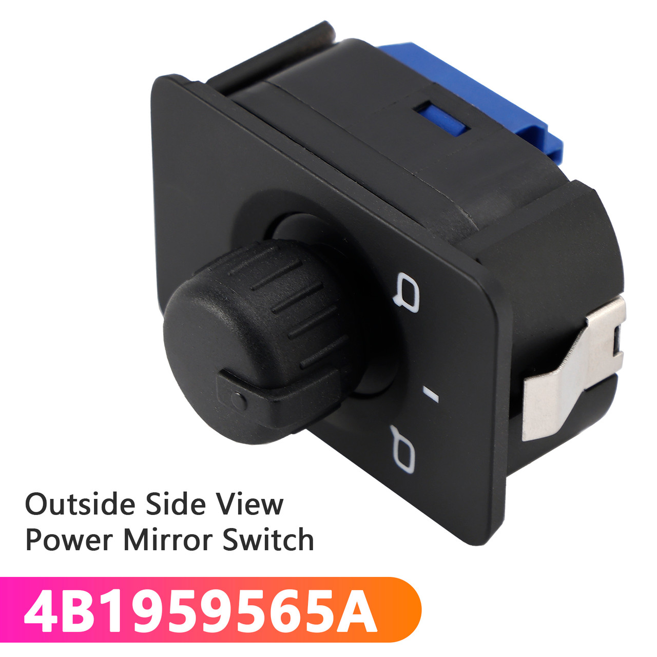 1998-2001 Audi A6 Outside Side View Power Mirror Switch 4B1959565A Generic