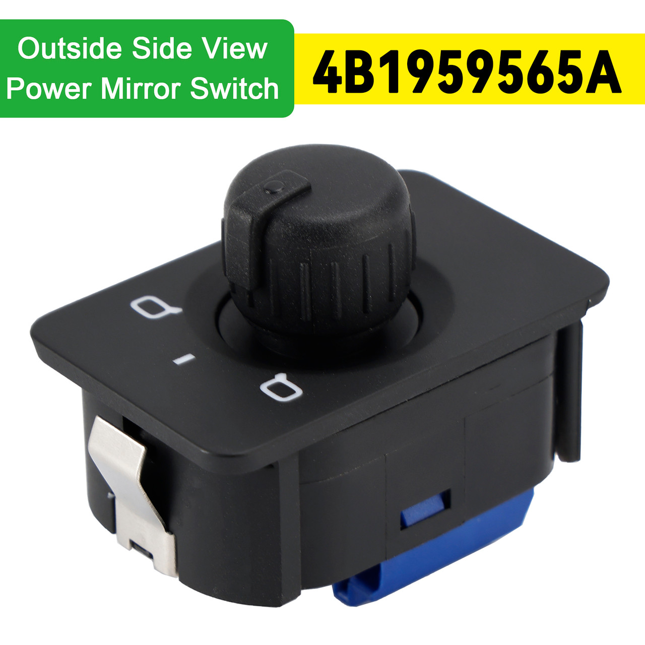 2001-2005 Audi Allroad Outside Side View Power Mirror Switch 4B1959565A Generic