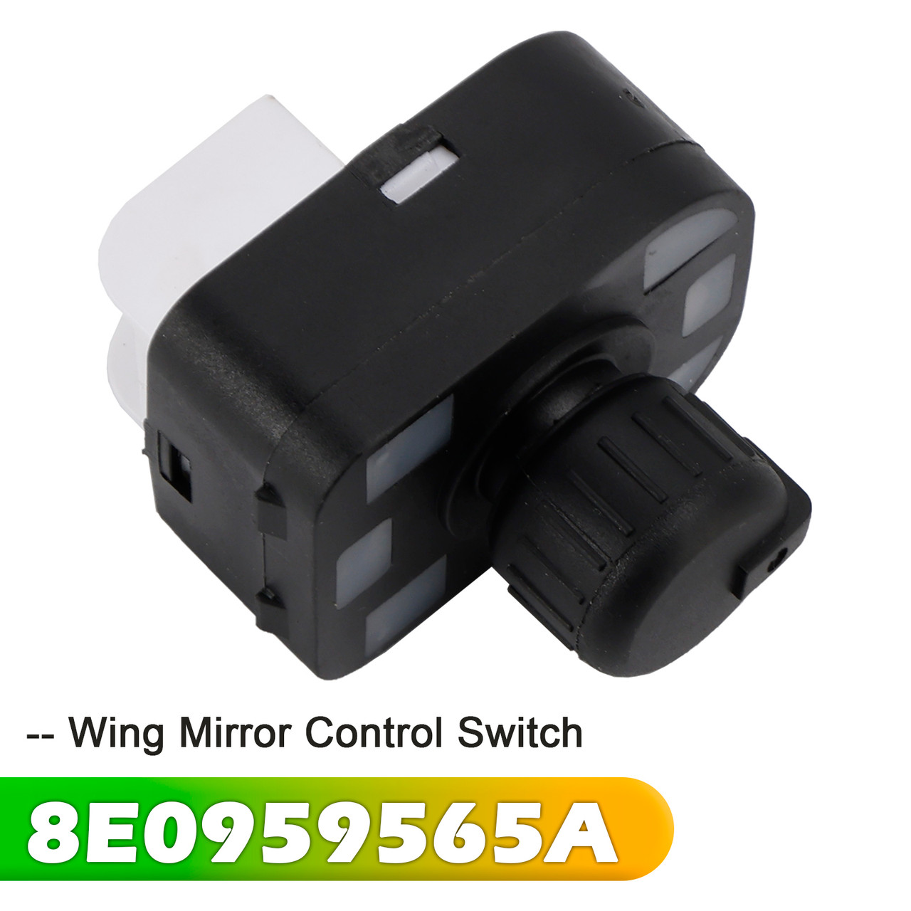 2000-2018 Audi A1 A2 A3 A4 A6 A8 Q7 R8 TT Wing Mirror Control Switch 8E0959565A Generic