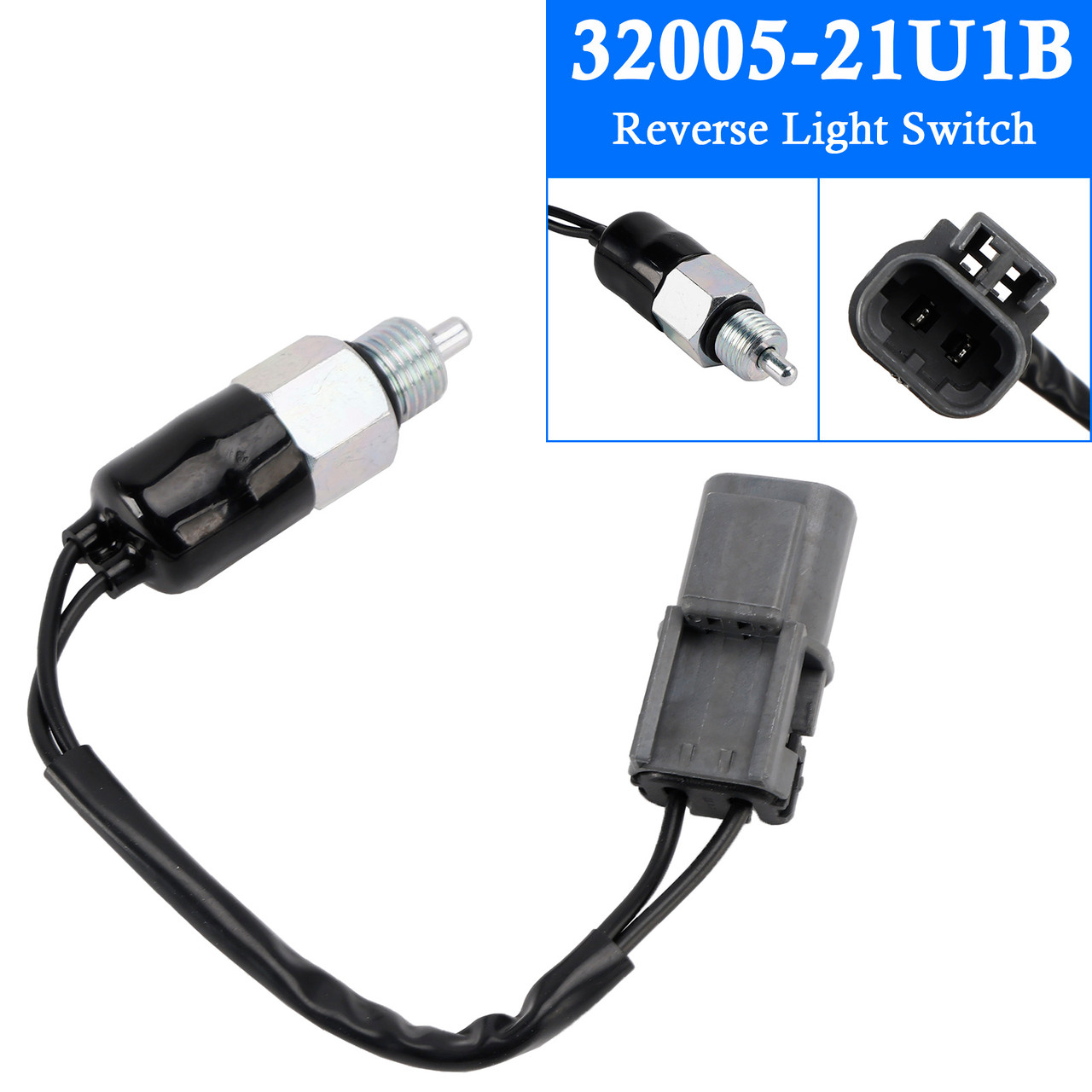 1984-2007 Nissan Frontier Xterra 240SX 300ZX Reverse Light Switch 32005-21U1B Generic