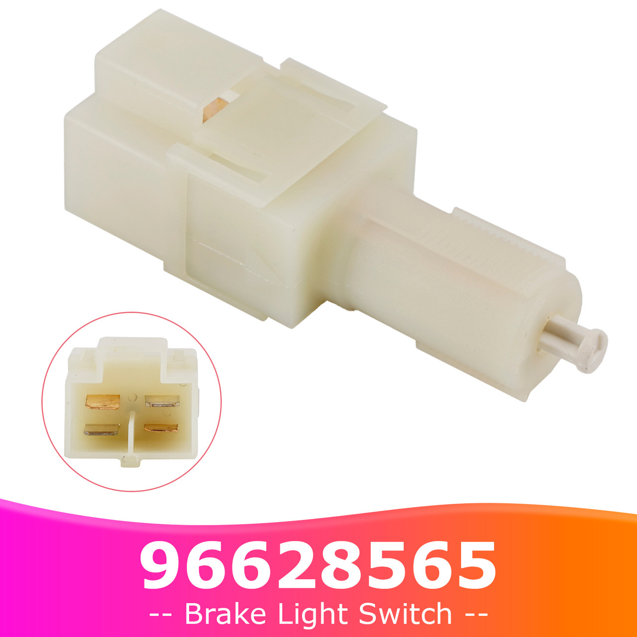 2008-2010 Saturn Vue All Body Style 4-Blade Terminal Brake Light Switch 96628565 Generic