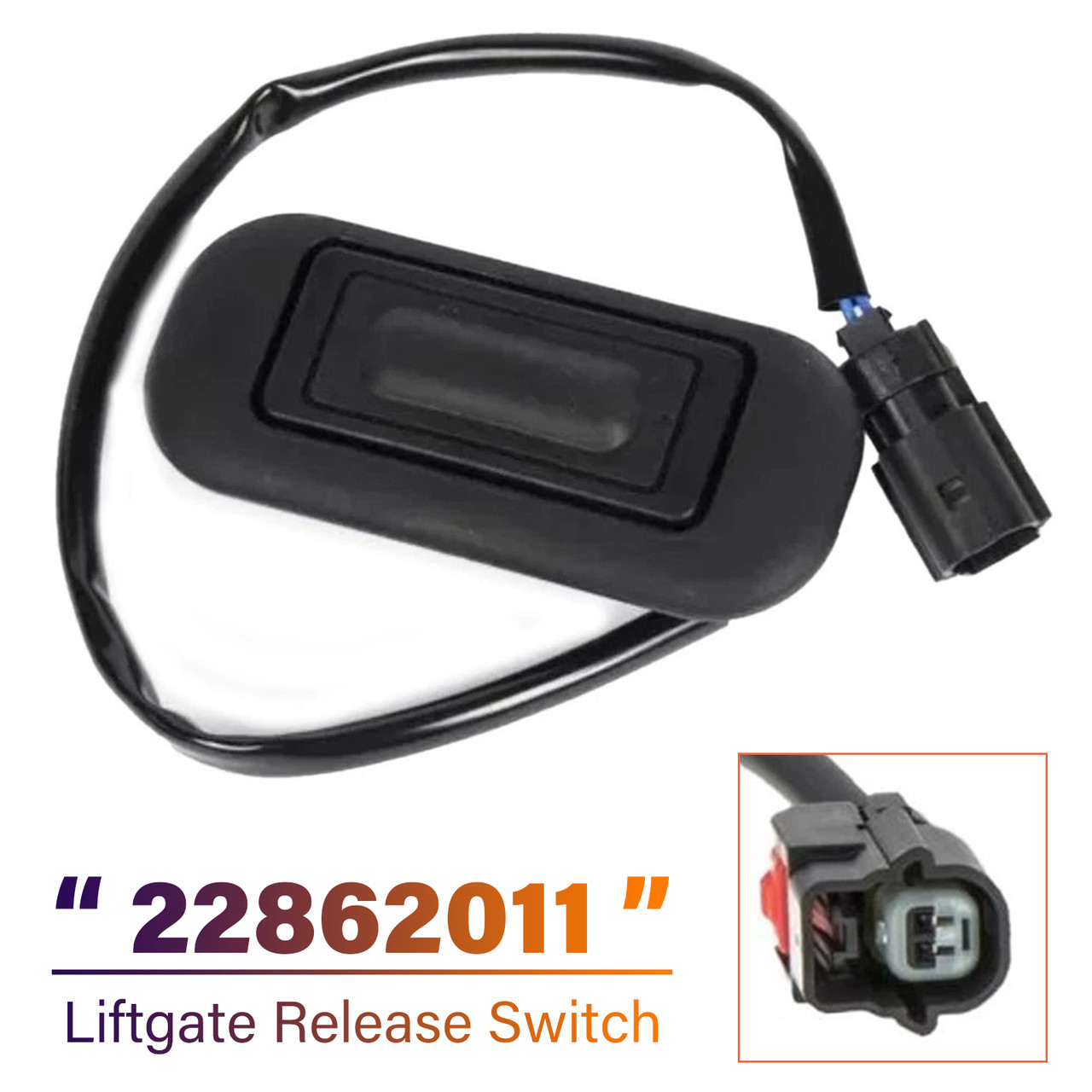 2010-2017 Chevrolet Equinox Liftgate Release Switch Button Tailgate 22862011 Generic