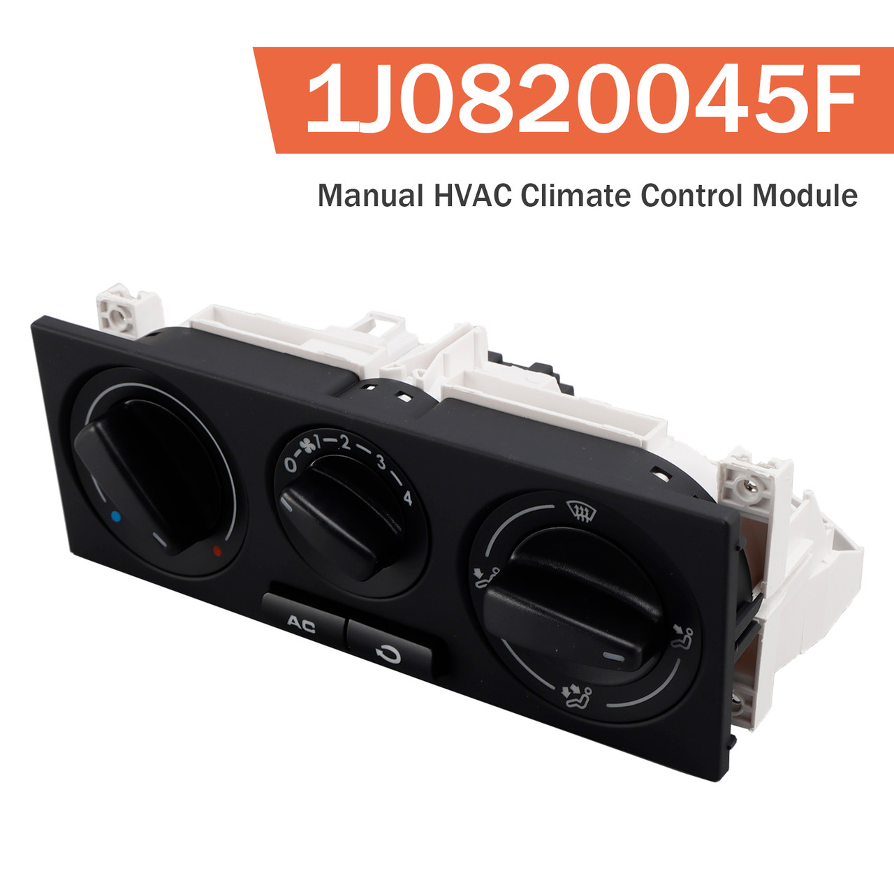 2005 2006 VW Golf Manual HVAC Climate Control Module 1J0820045F 599-152 Generic