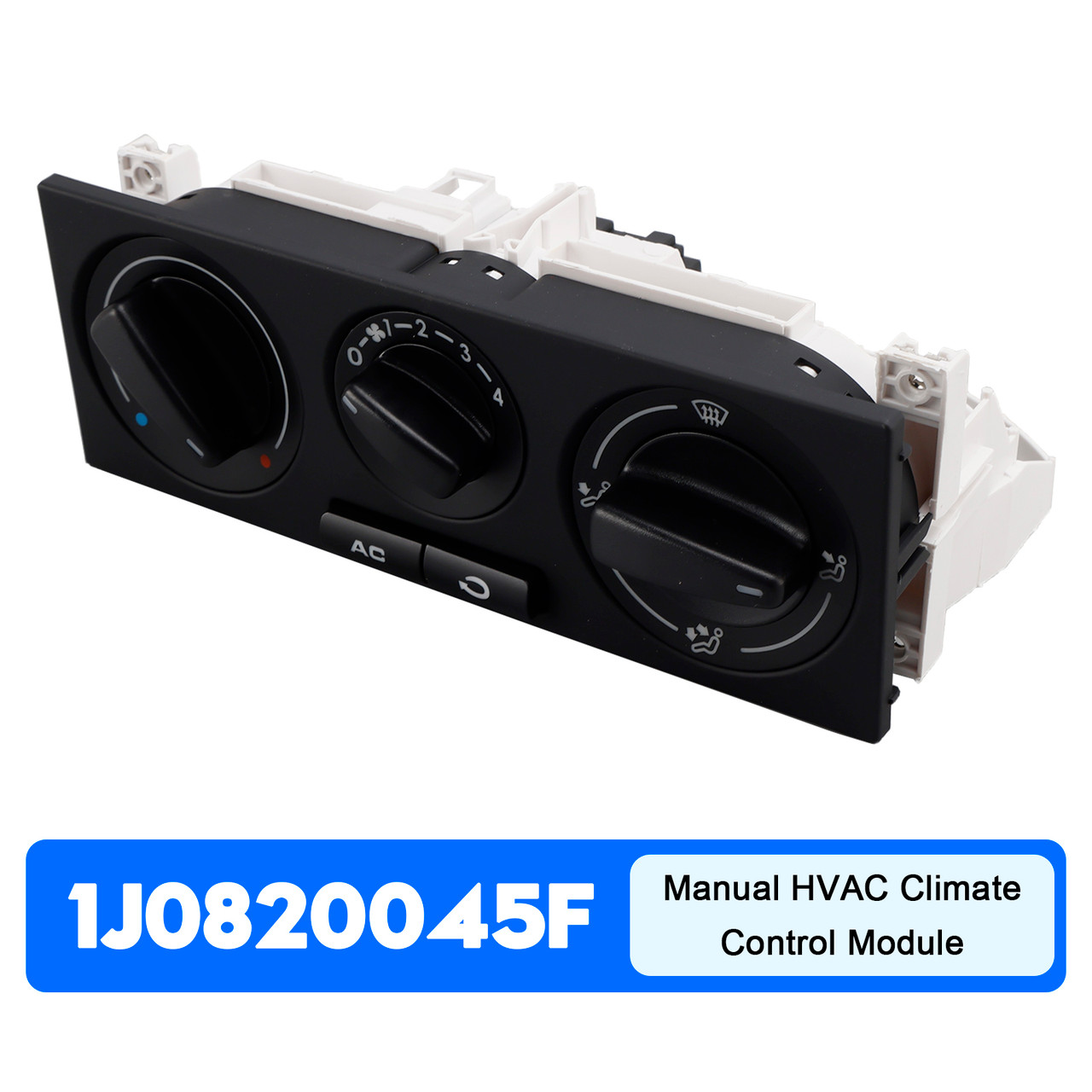 2005 2006 VW Golf Manual HVAC Climate Control Module 1J0820045F 599-152 Generic
