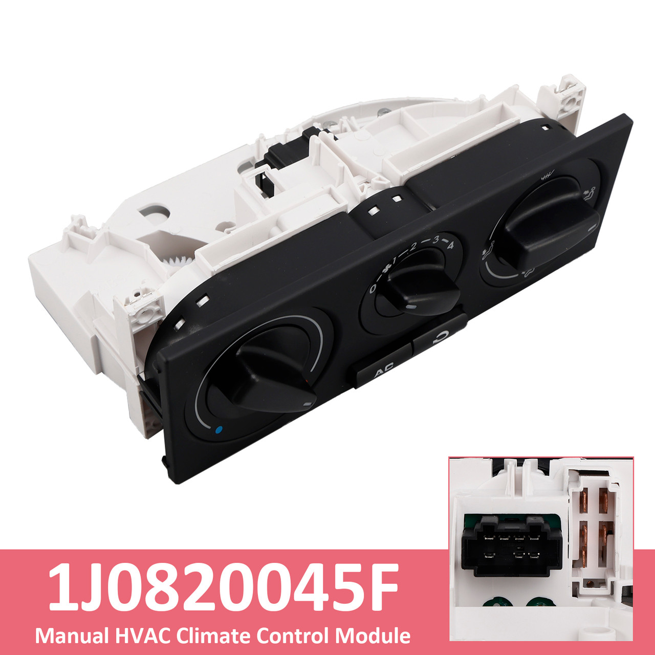 1998-2010 VW Beetle Manual HVAC Climate Control Module 1J0820045F 599-152 Generic