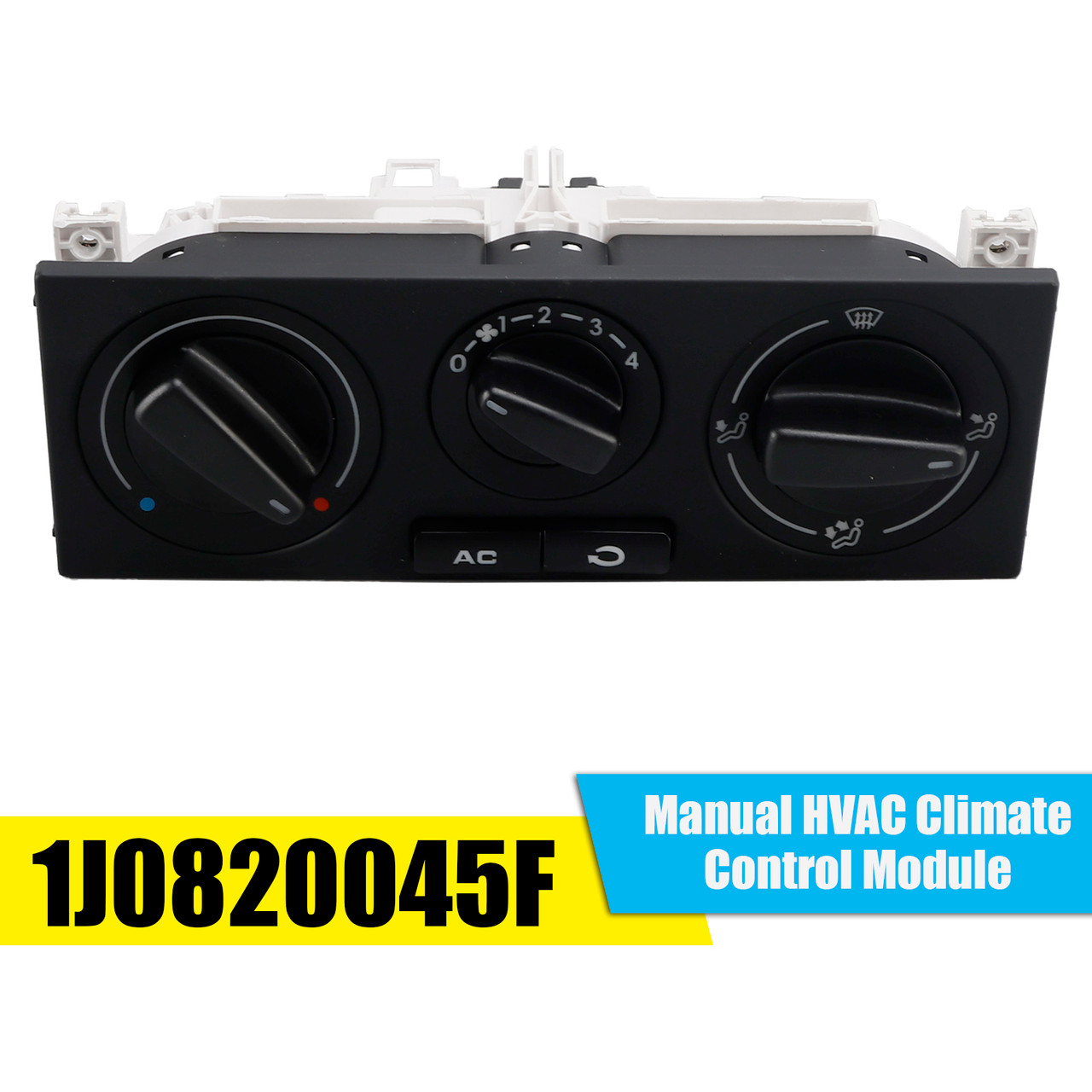 1998-2010 VW Beetle Manual HVAC Climate Control Module 1J0820045F 599-152 Generic