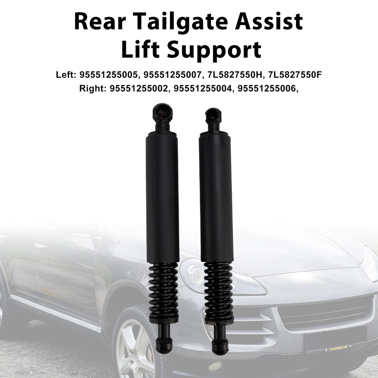2007-2010 Porsche Cayenne 955 9PA Rear Tailgate Assist Lift 95551255006 Generic