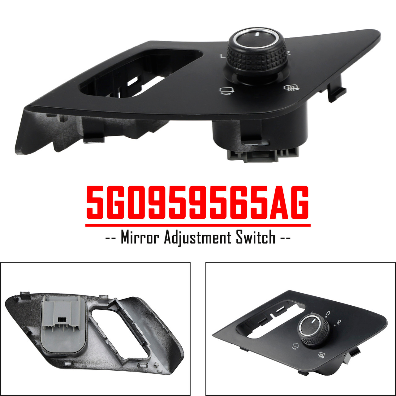 2012-2019 VW Golf Mk7 Power Mirror Folding Switch LHD 5G0959565AG Generic
