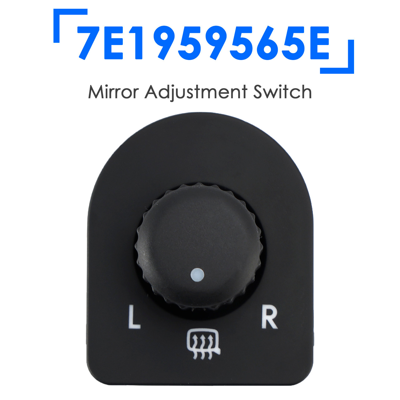 2003-2015 VW Transporter Caravelle T5 Mirror Adjustment Switch 7E1959565E Generic