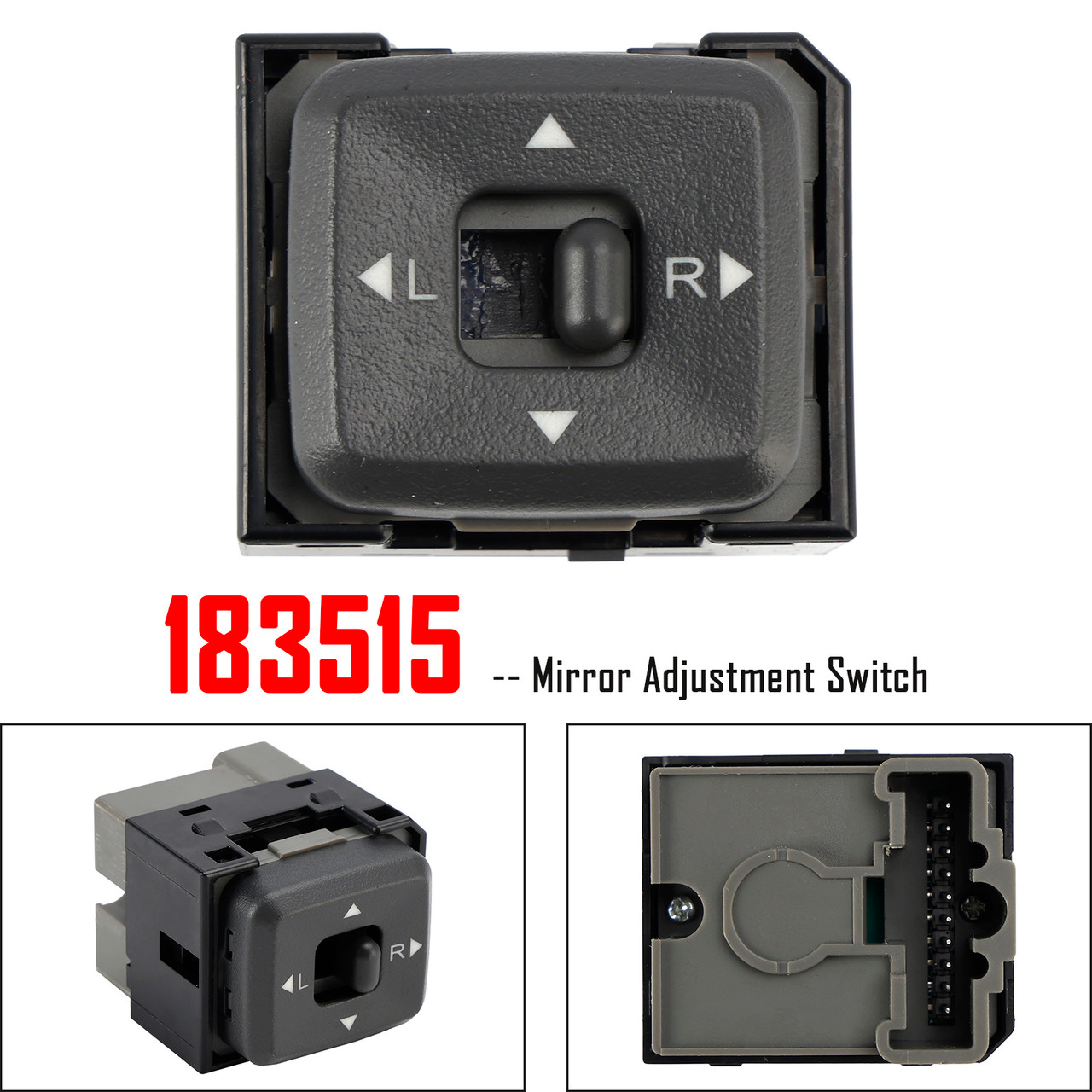 2005-2006 Chevrolet Colorado 2.8L 3.5L Rear Side Mirror Switch Adjust Knob 183515 Generic