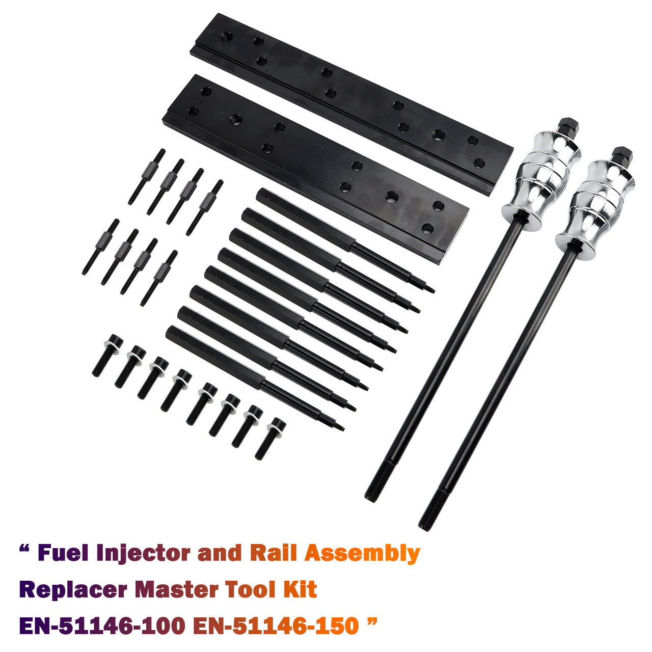 Fuel Injector and Rail Assembly Replacer Master Tool Kit EN-51146-100 EN-51146-150