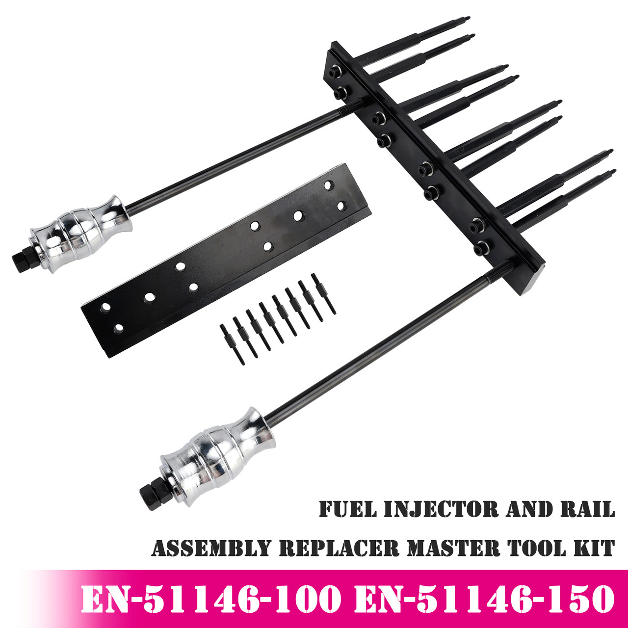 Fuel Injector and Rail Assembly Replacer Master Tool Kit EN-51146-100 EN-51146-150