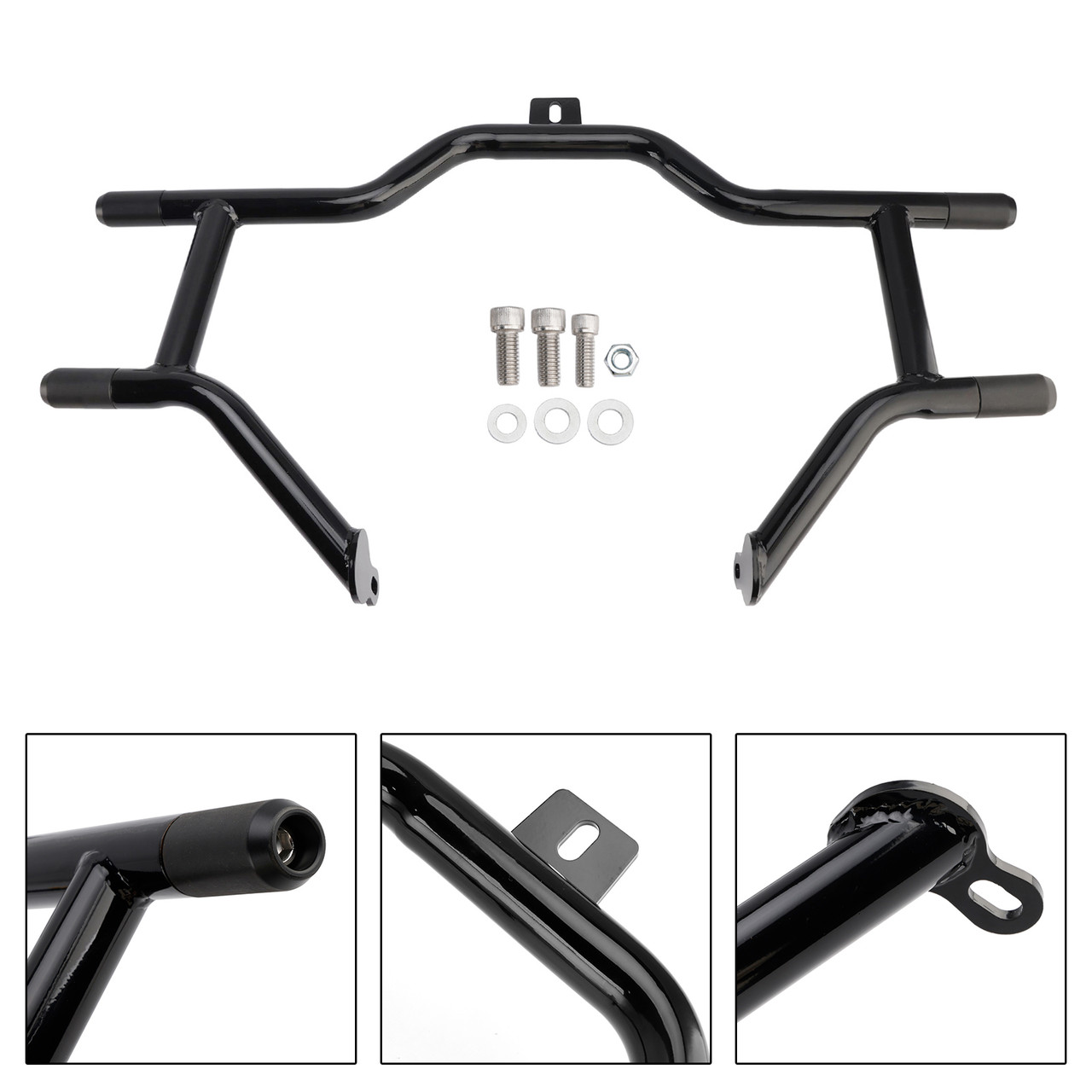 2009-2023 Harley Electra Glide Engine Guard Crash Bar Frame Protector Bumper Generic