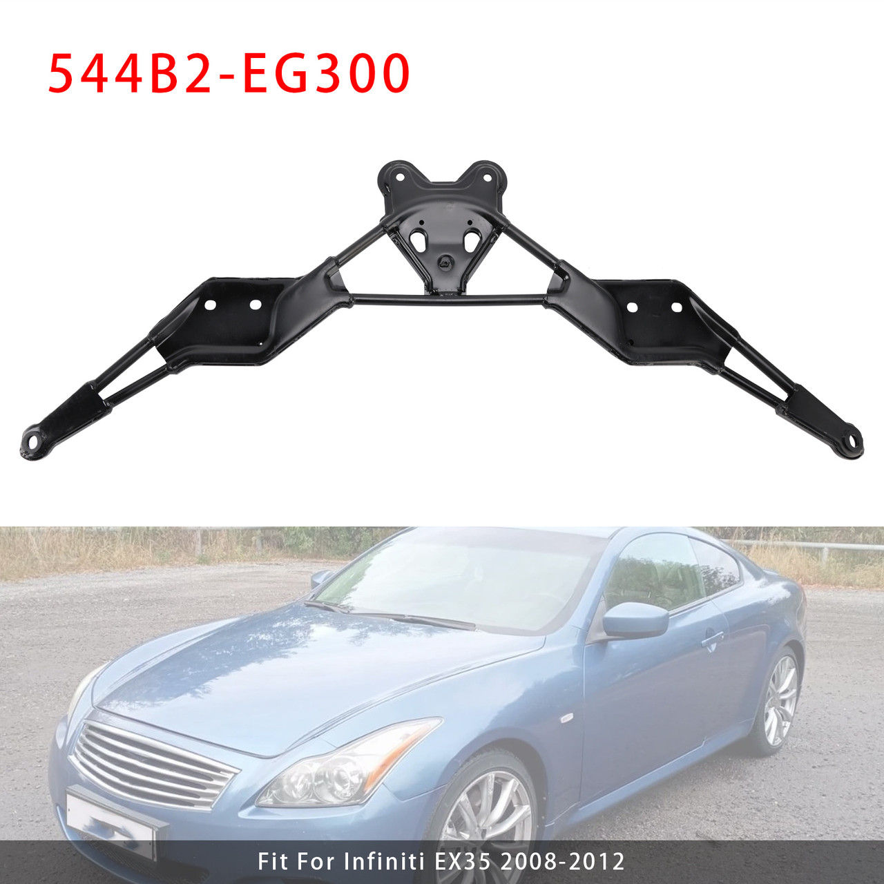 2006-2013 Infiniti EX35 EX37 G25 G35 G37 M35 M37 M45 M56 Front Crossmember Subframe Bracket 544B2-EG300 Generic
