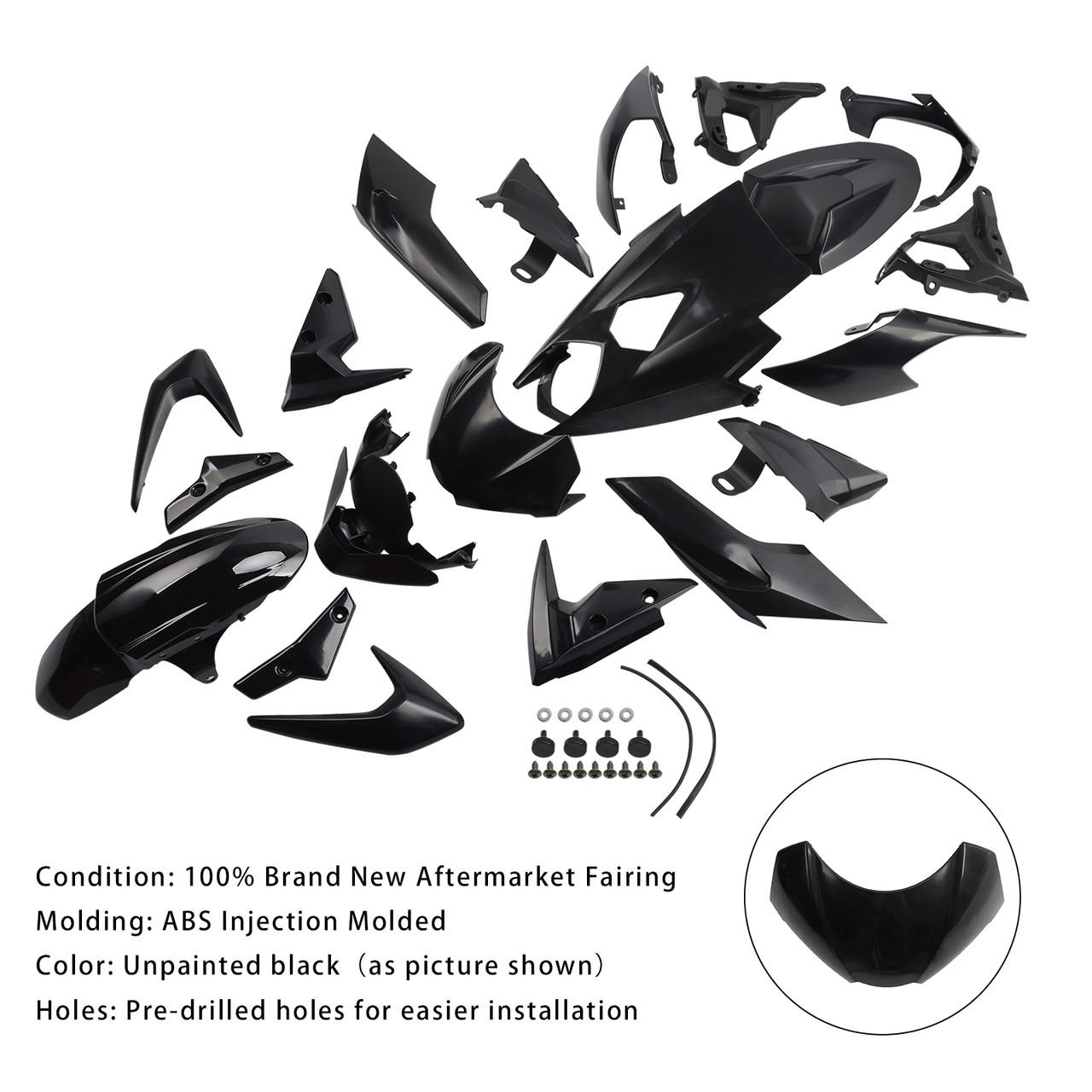 2020-2022 Triumph Street Triple 765 R/RS Aftermarket Fairing Set Generic