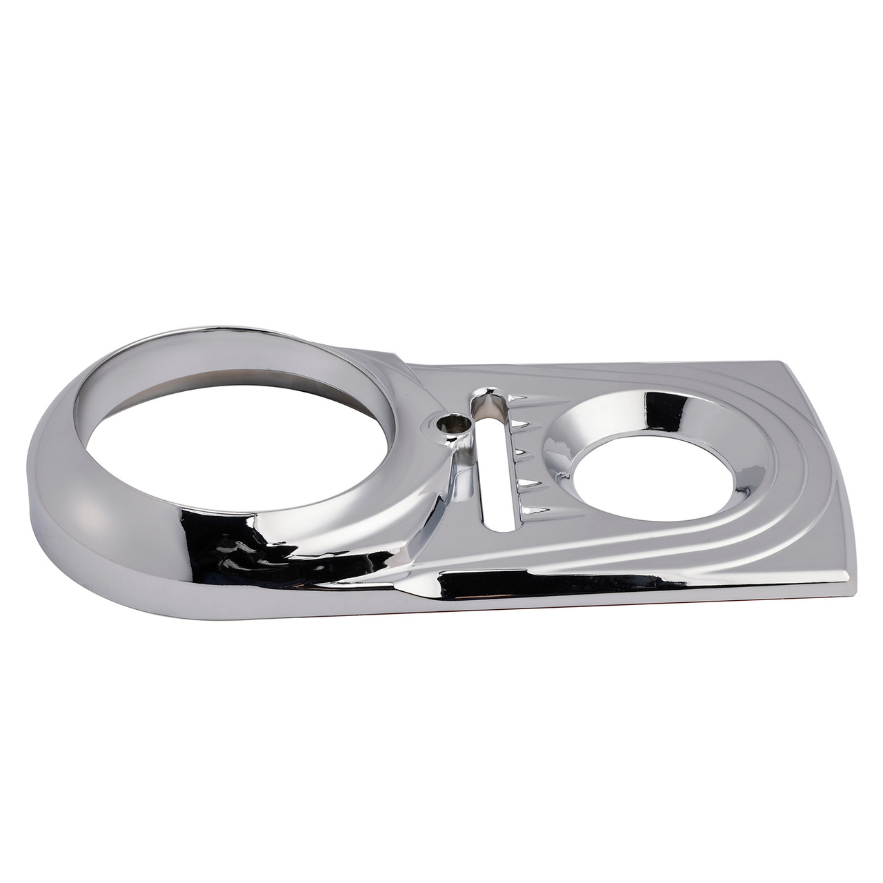 1993-2015 Harley Gas Tank Dash Panel Insert Cover Chrome Generic