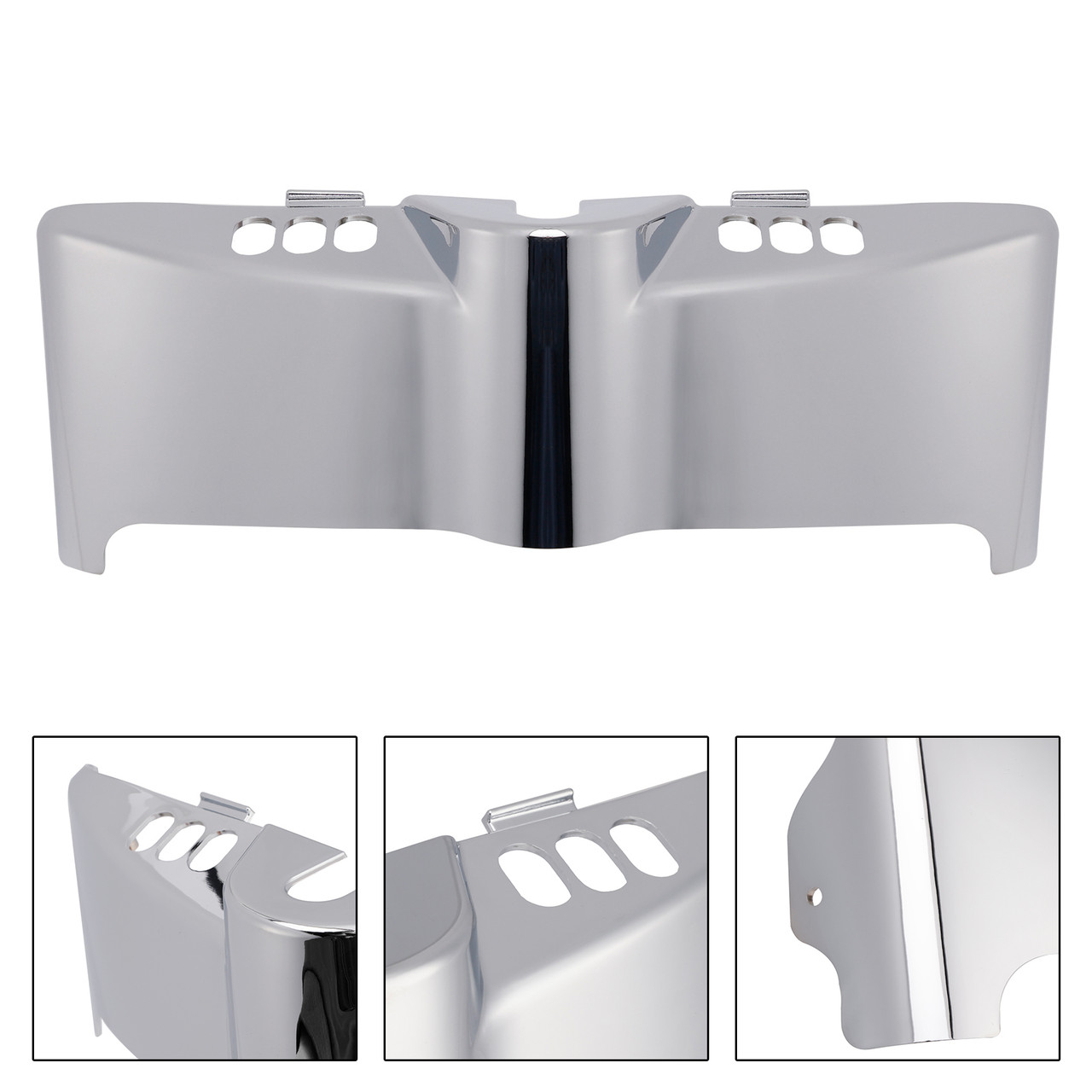 2014-2024 Harley Touring Ultra Classic Fairing Switch Panel Dash Accent Cover Chrome Generic