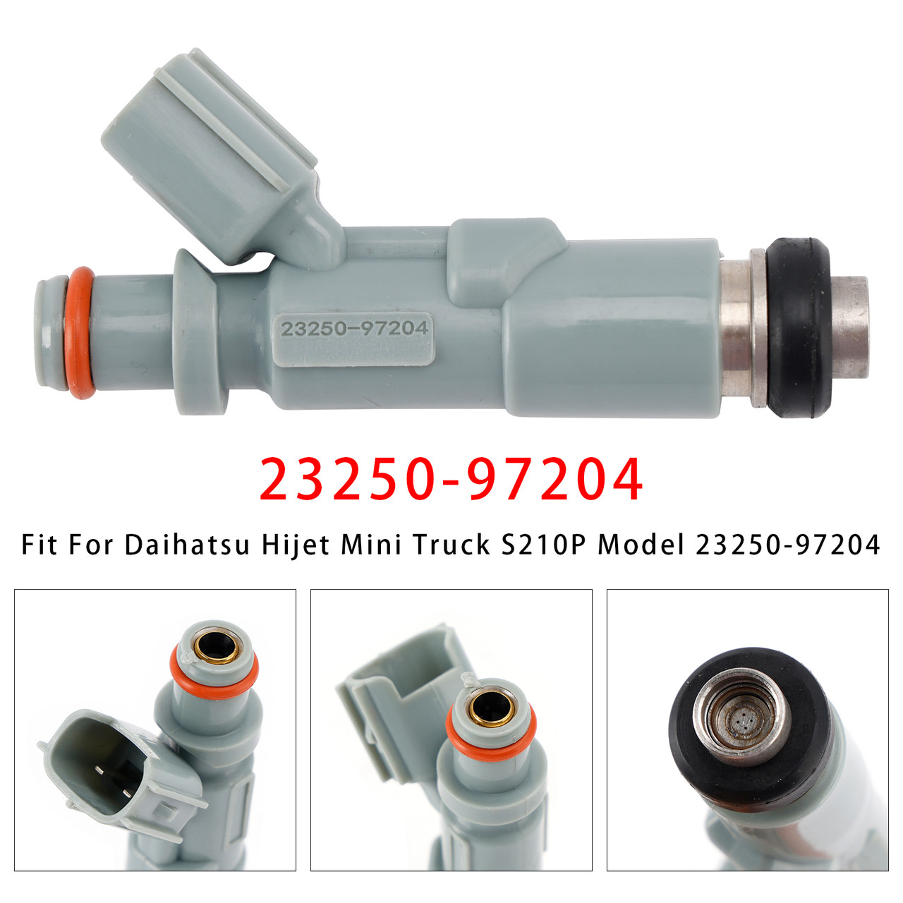 Daihatsu Hijet Mini Truck S210P Model 1Pcs Fuel Injector 23250-97204 Generic