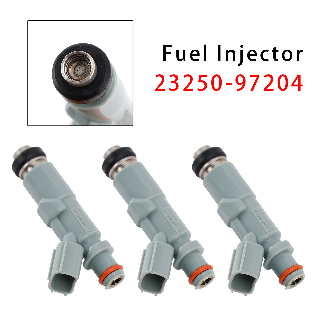 Daihatsu Hijet Mini Truck S210P Model 3Pcs Fuel Injector 23250-97204 Generic