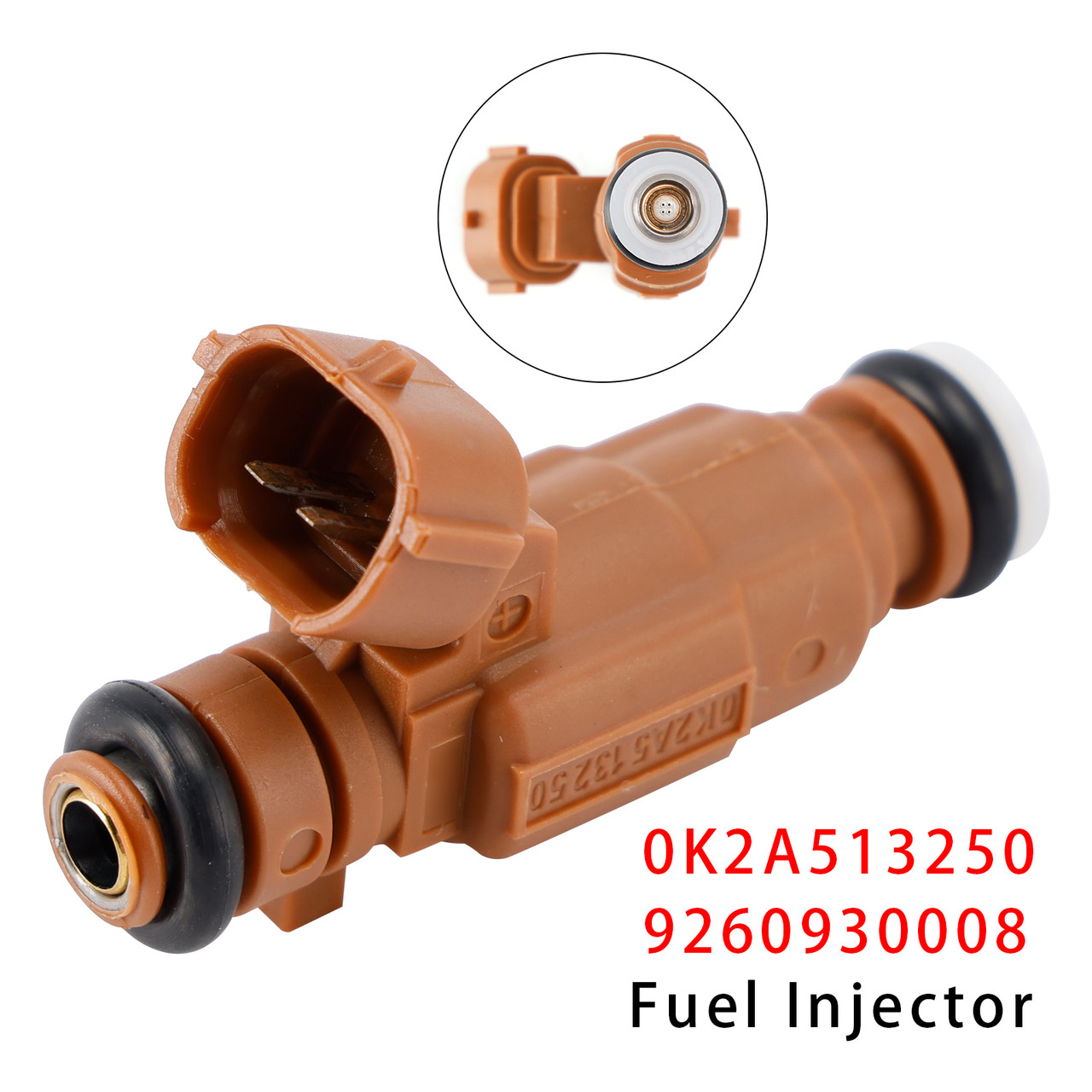 2000-2004 Kia Spectra L4 1.8L 1Pcs Fuel Injector 0K2A513250 9260930008 Generic