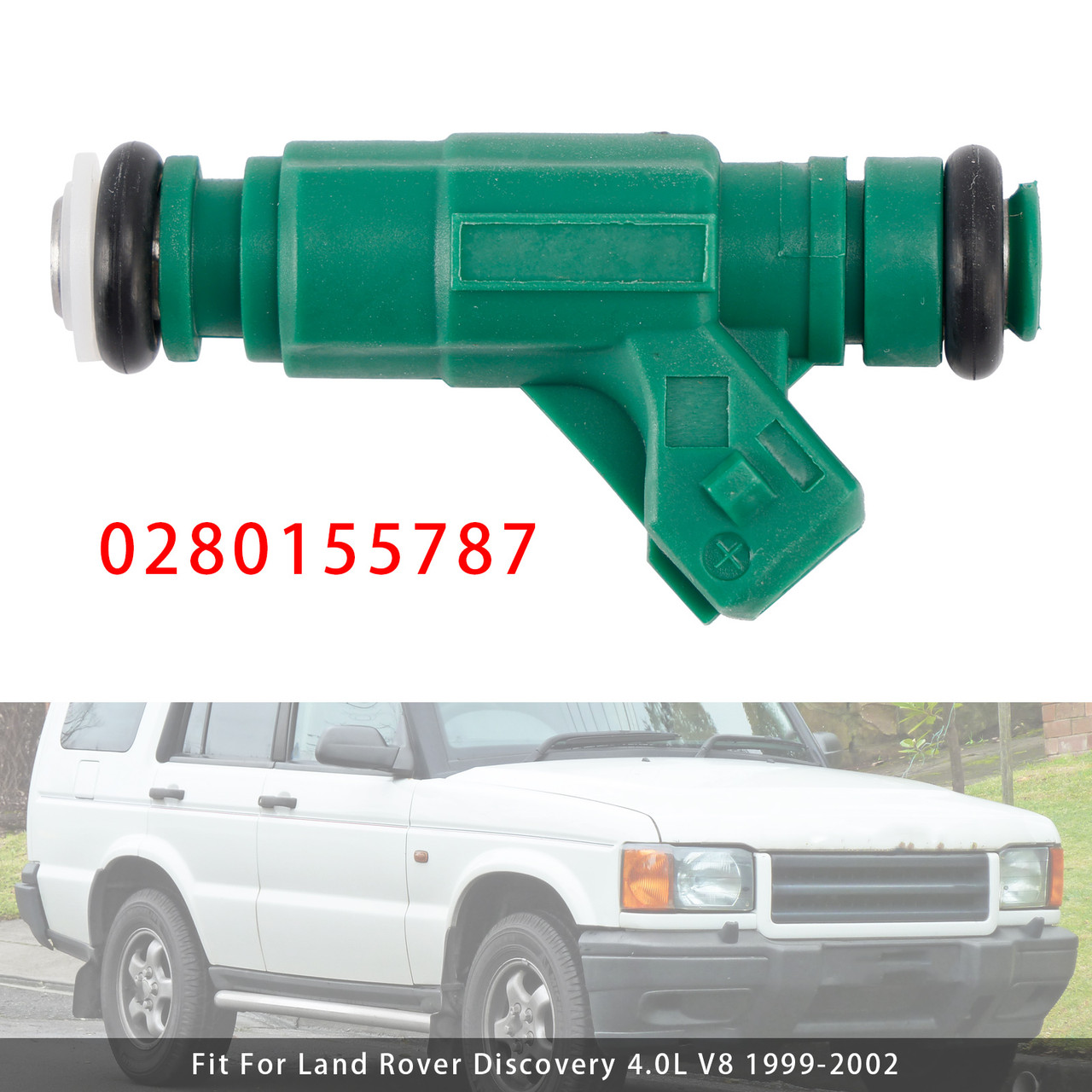 2003-2004 Land Rover Discovery 4.6L V8 1Pcs Fuel Injector 0280155787 Generic