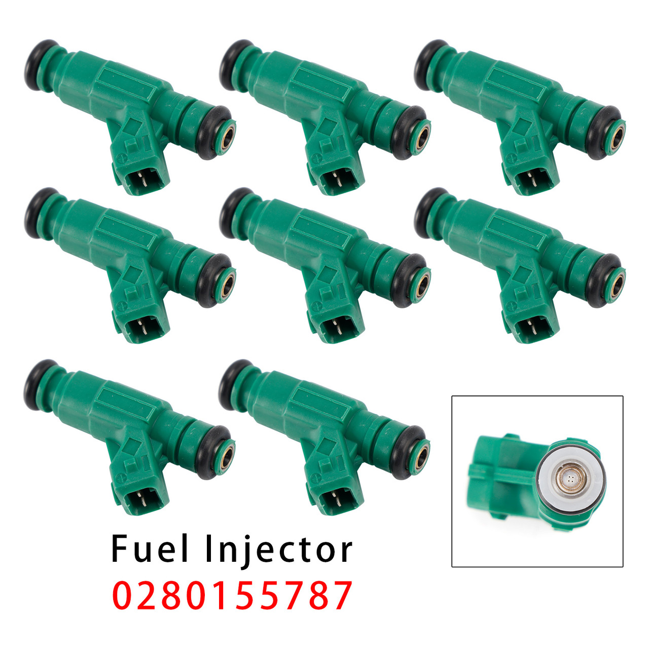 1999-2002 Land Rover Discovery 4.0L V8 8Pcs Fuel Injector 0280155787 Generic