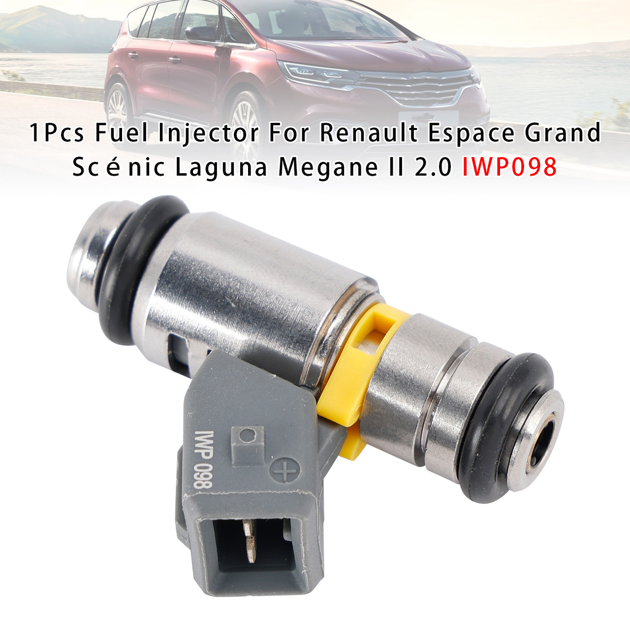 2004-2015 Renault Megane II Scénic II 1Pcs Fuel Injector IWP098 8200058379 Generic