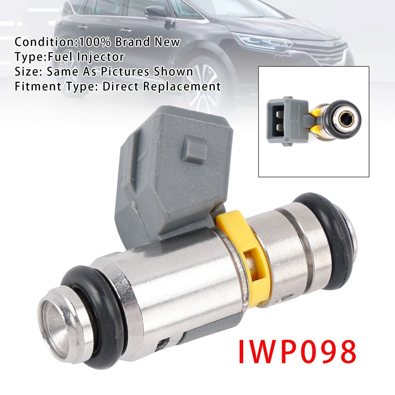 2004-2015 Renault Megane II Scénic II 1Pcs Fuel Injector IWP098 8200058379 Generic